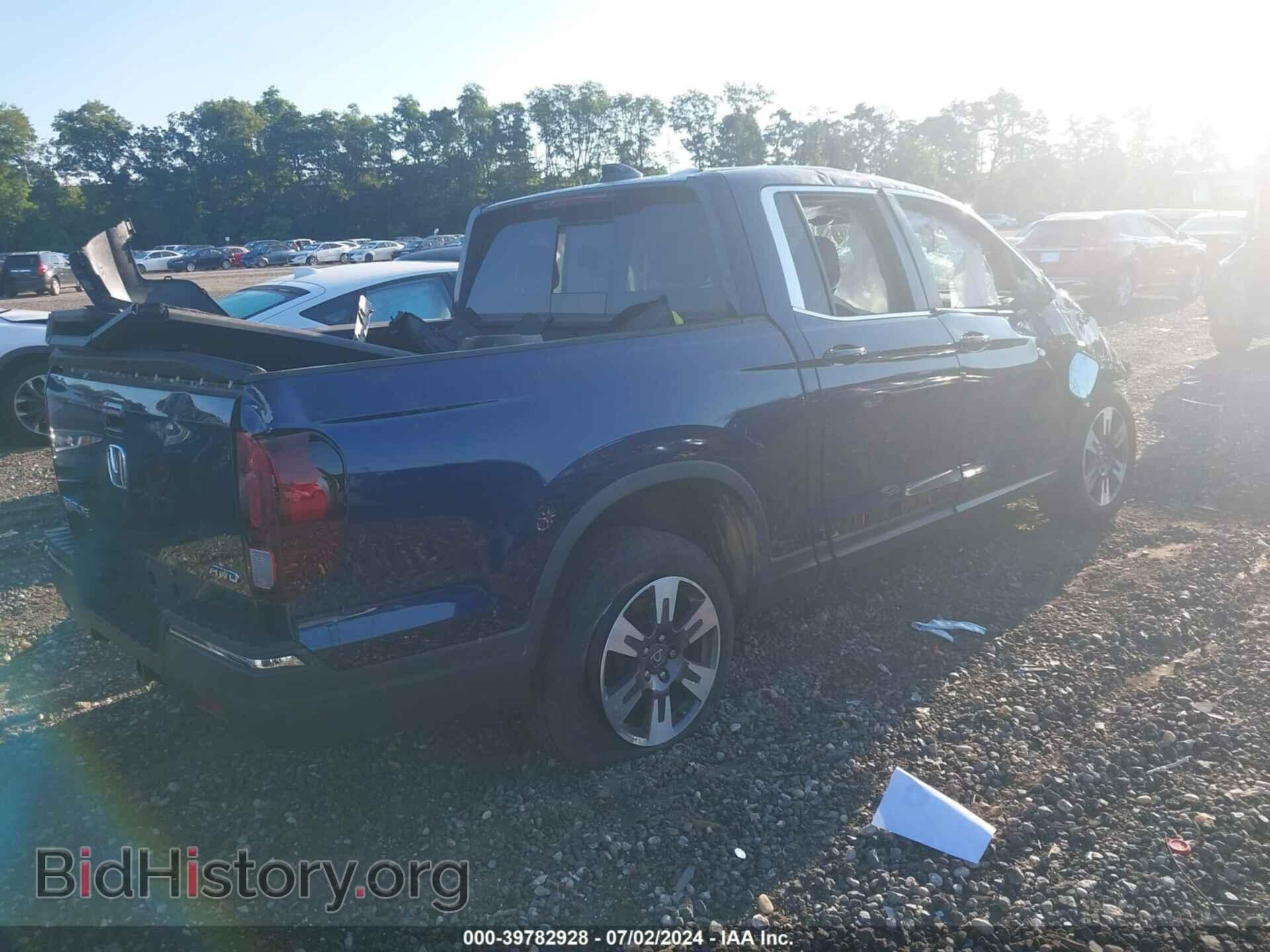2019 HONDA RIDGELINE - VIN: 5FPYK3F50KB044982 - Фото 4