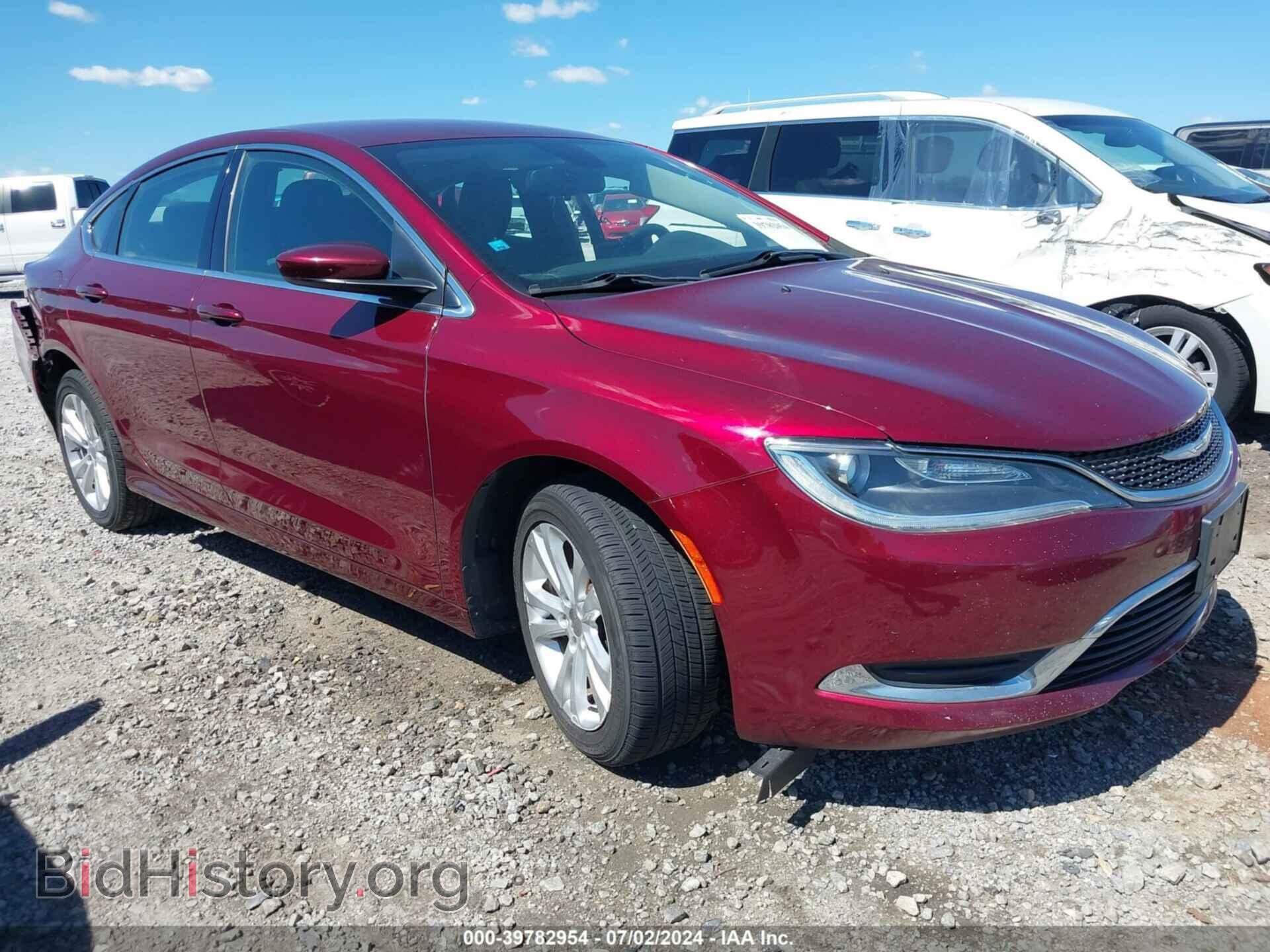 Фотография 1C3CCCAB2GN120437 - CHRYSLER 200 2016