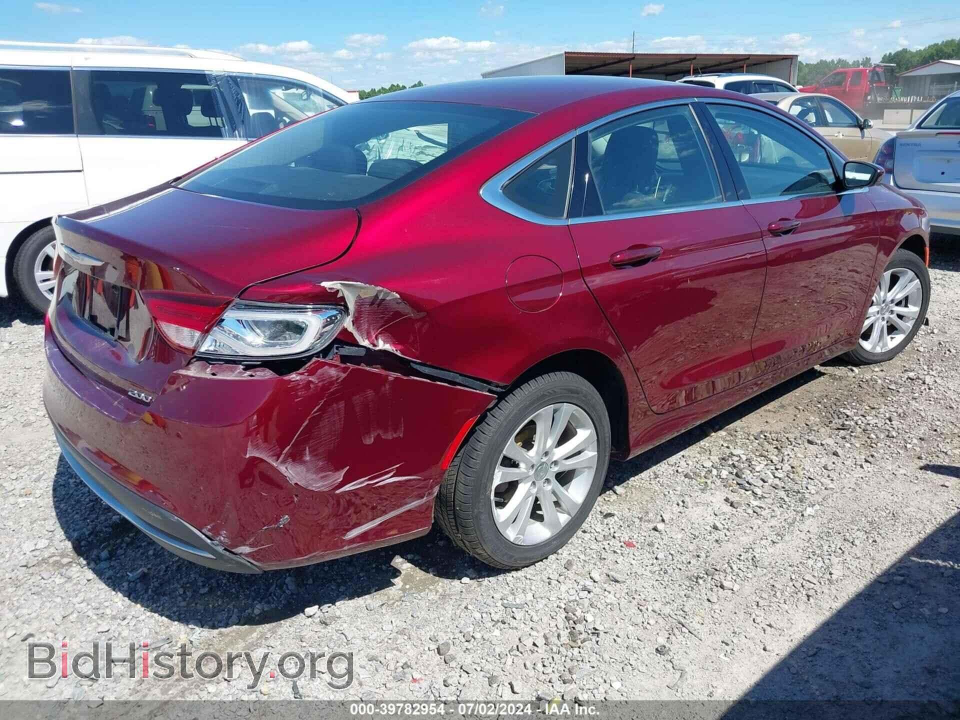 2016 CHRYSLER 200 - VIN: 1C3CCCAB2GN120437 - Photo 4