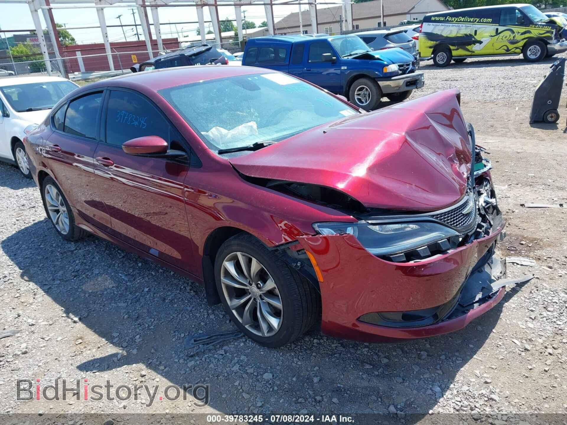 Фотография 1C3CCCBB8FN760570 - CHRYSLER 200 2015