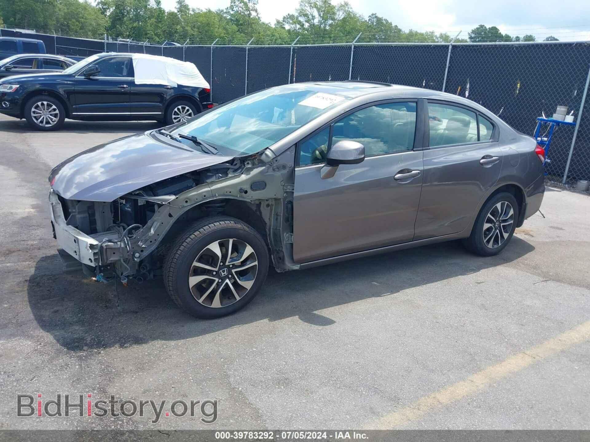 2013 HONDA CIVIC - VIN: 2HGFB2F98DH543573 - Фото 2