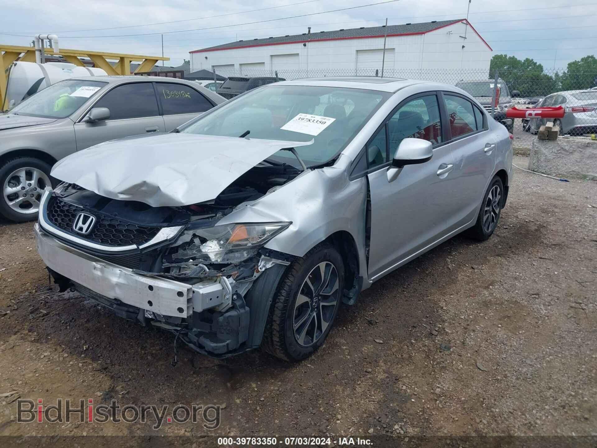 2013 HONDA CIVIC - VIN: 2HGFB2F92DH558604 - Фото 2
