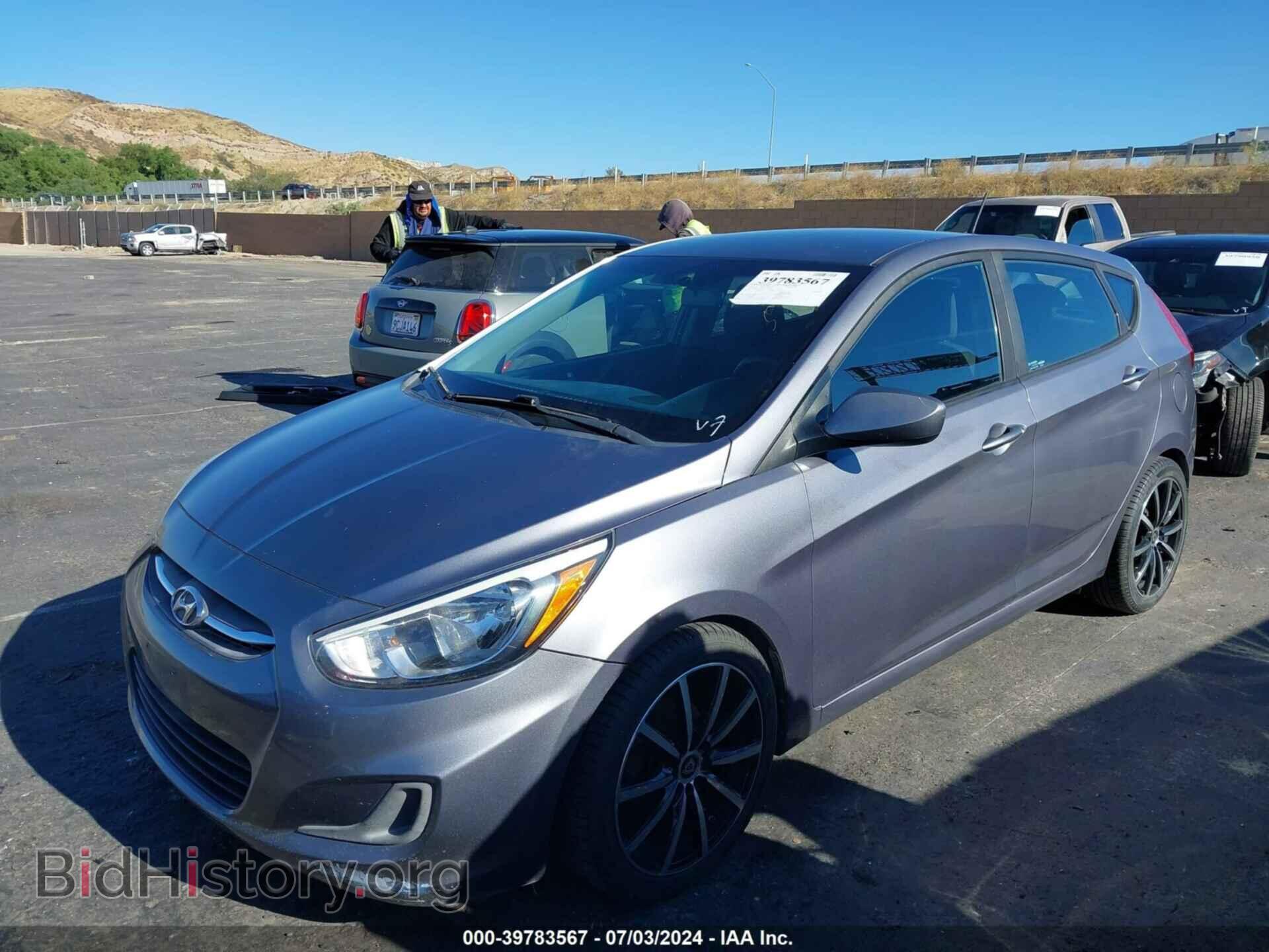 2017 HYUNDAI ACCENT - VIN: KMHCT5AE5HU346783 - Фото 2
