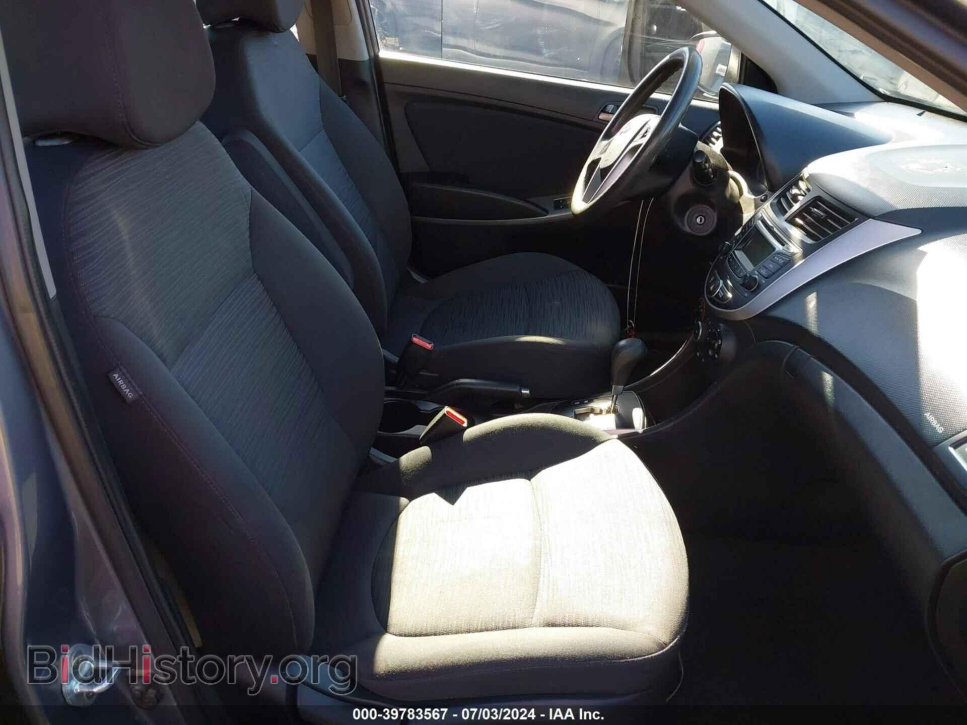 2017 HYUNDAI ACCENT - VIN: KMHCT5AE5HU346783 - Фото 5