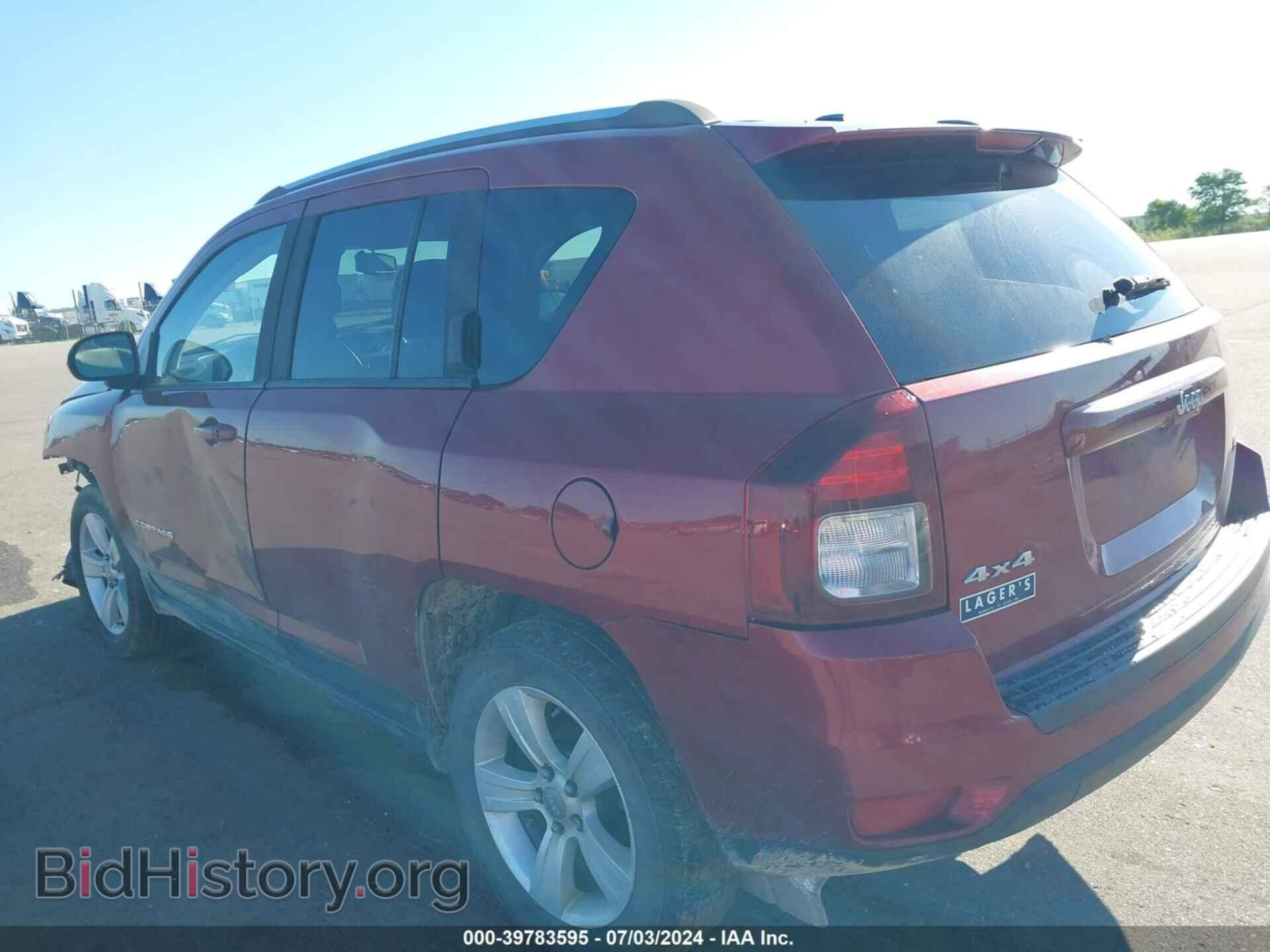 2014 JEEP COMPASS - VIN: 1C4NJDEB8ED734308 - Фото 3