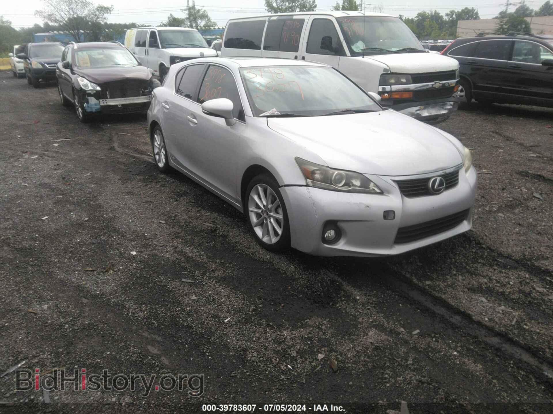 Photo JTHKD5BH4B2033781 - LEXUS CT 200H 2011