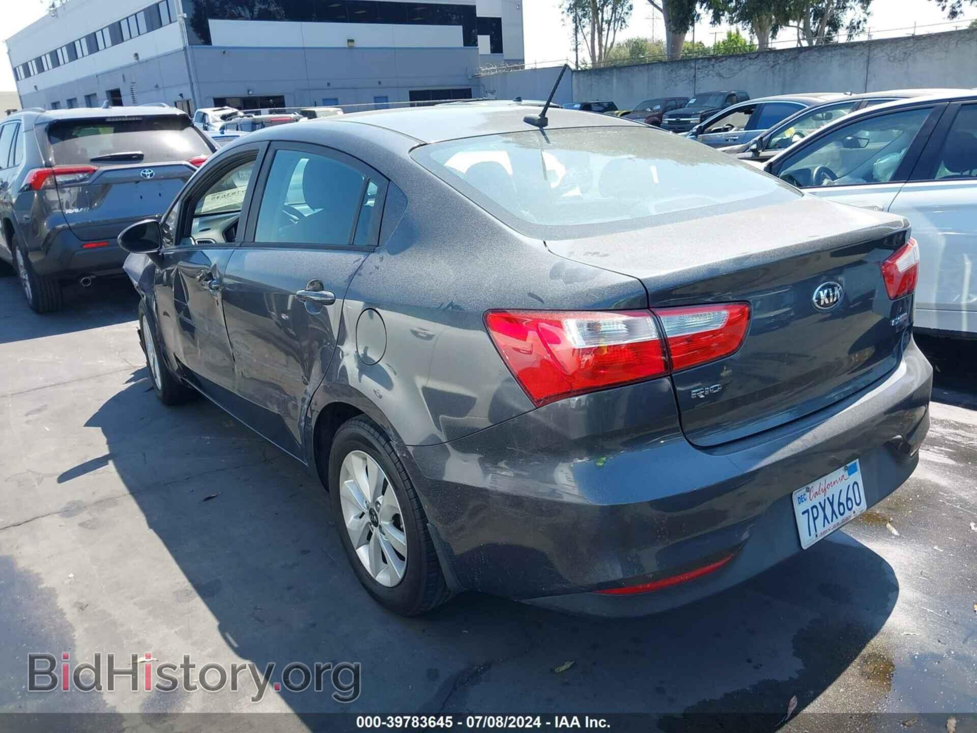 2016 KIA RIO - VIN: KNADN4A34G6600527 - Фото 3