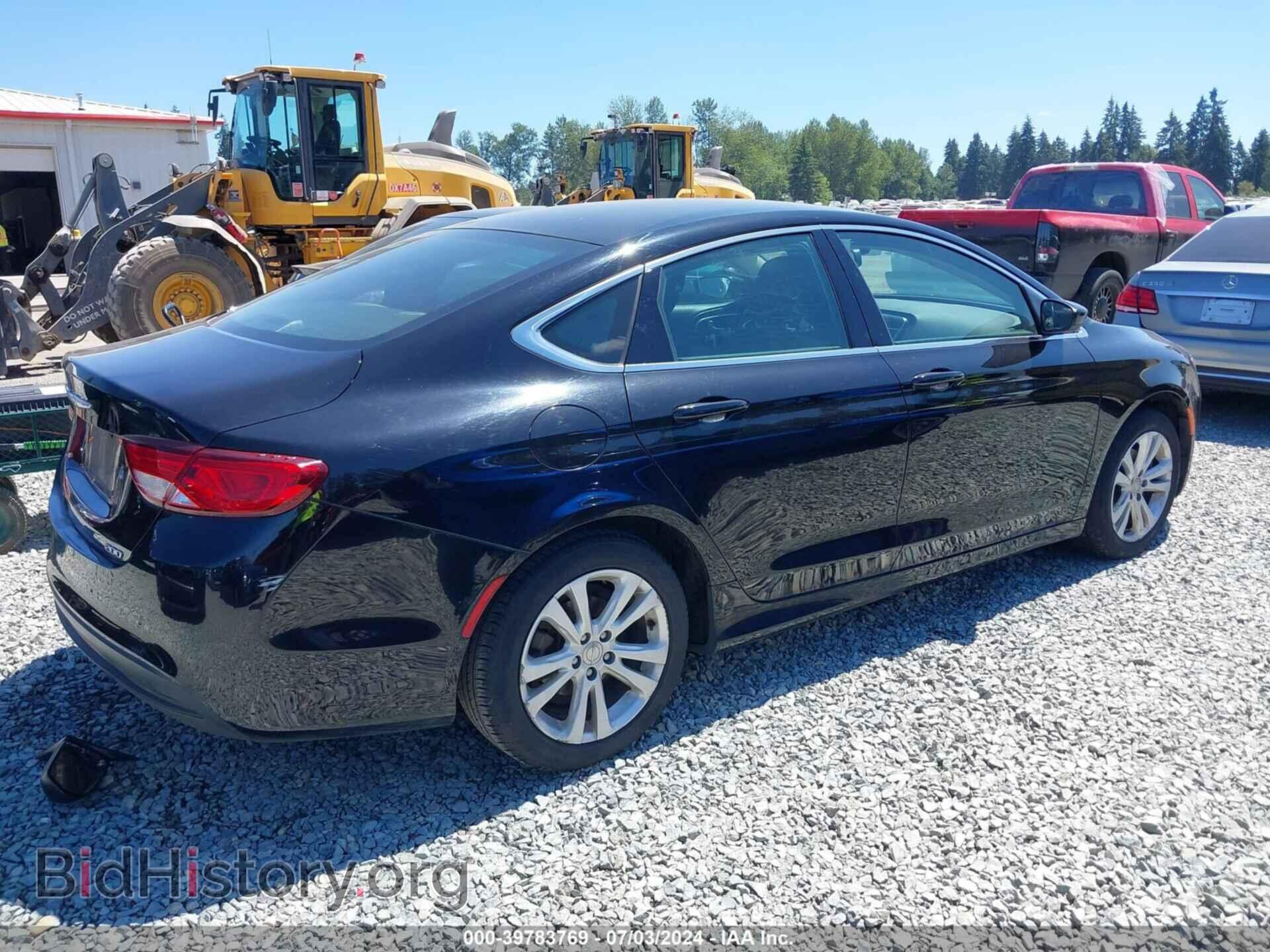 2016 CHRYSLER 200 - VIN: 1C3CCCFB5GN186277 - Фото 4