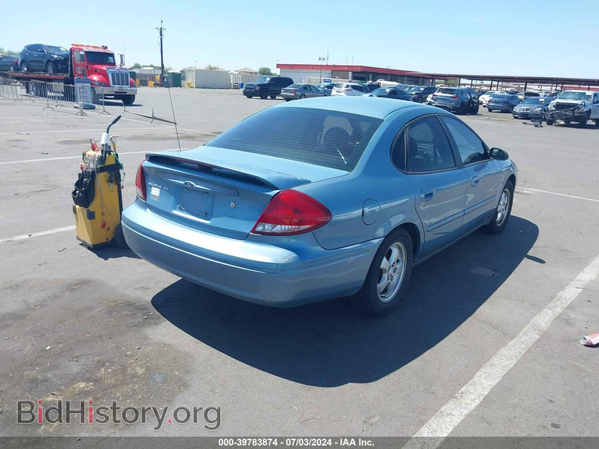 2006 FORD TAURUS - VIN: 1FAFP53U76A255867 - Фото 4