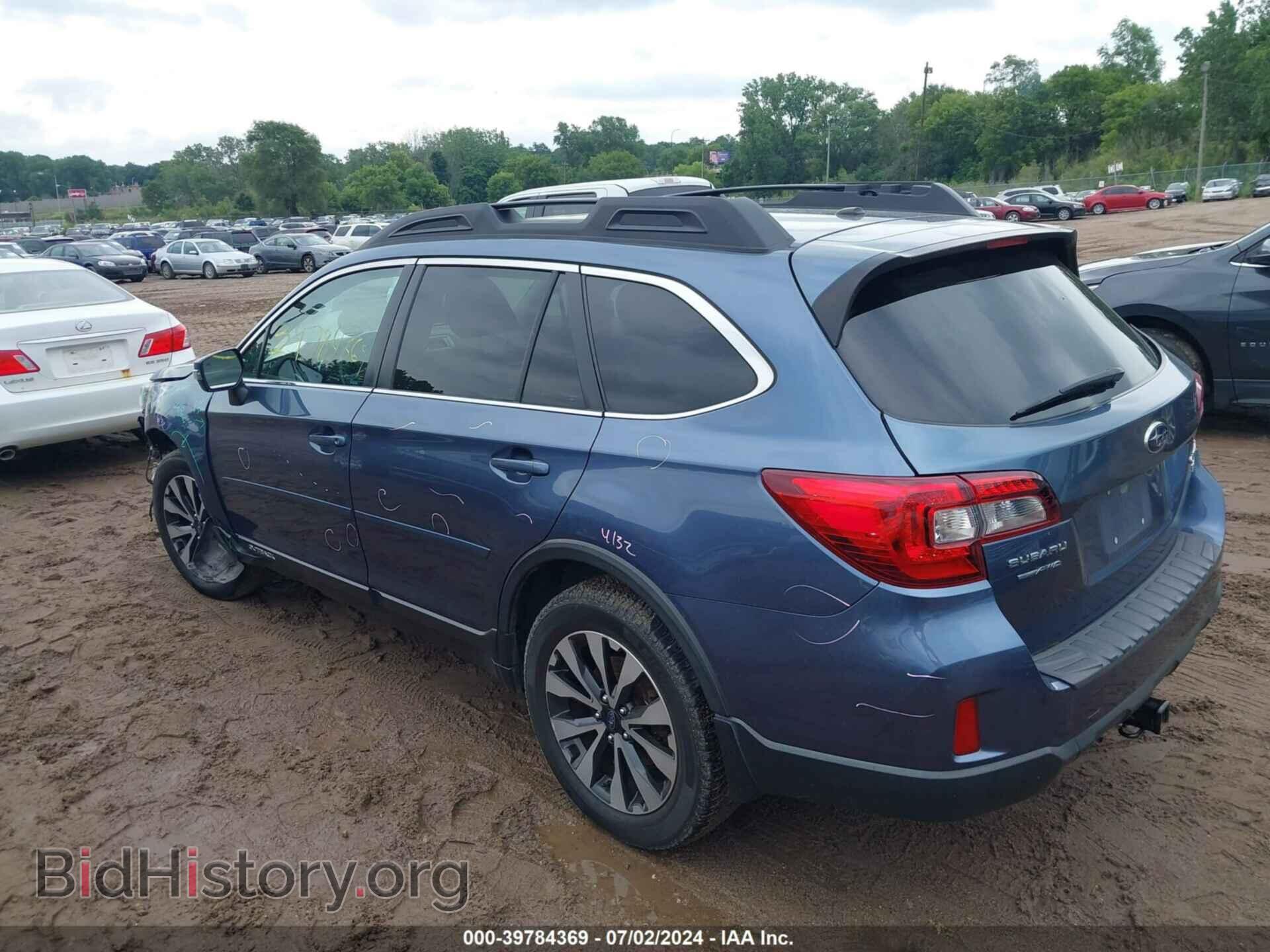 2015 SUBARU OUTBACK - VIN: 4S4BSELC8F3213755 - Фото 3