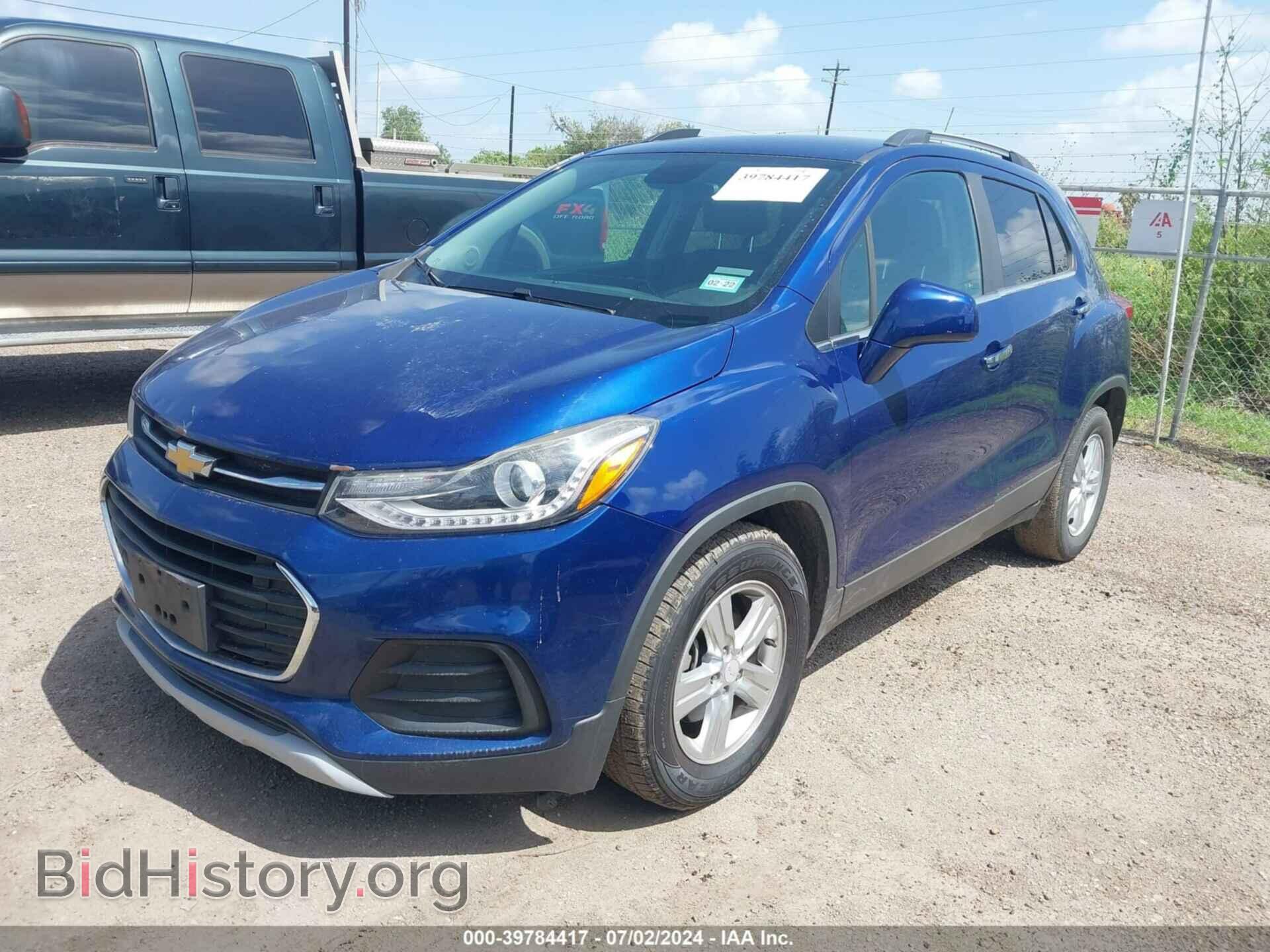 2017 CHEVROLET TRAX - VIN: 3GNCJLSB4HL140181 - Фото 2