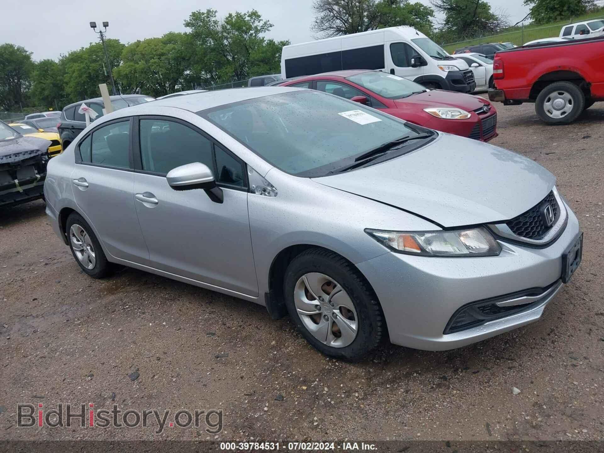 Фотография 19XFB2F54EE062969 - HONDA CIVIC 2014