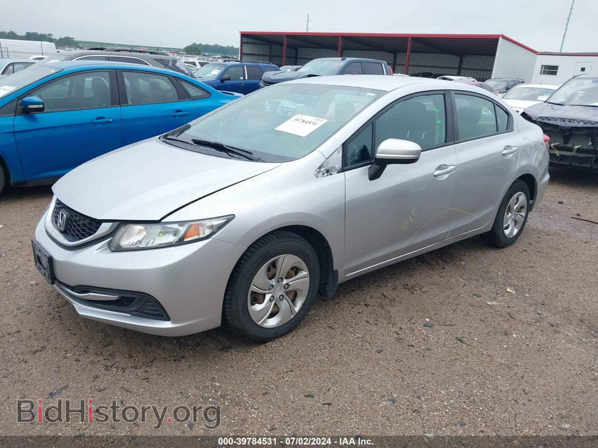 2014 HONDA CIVIC - VIN: 19XFB2F54EE062969 - Фото 2