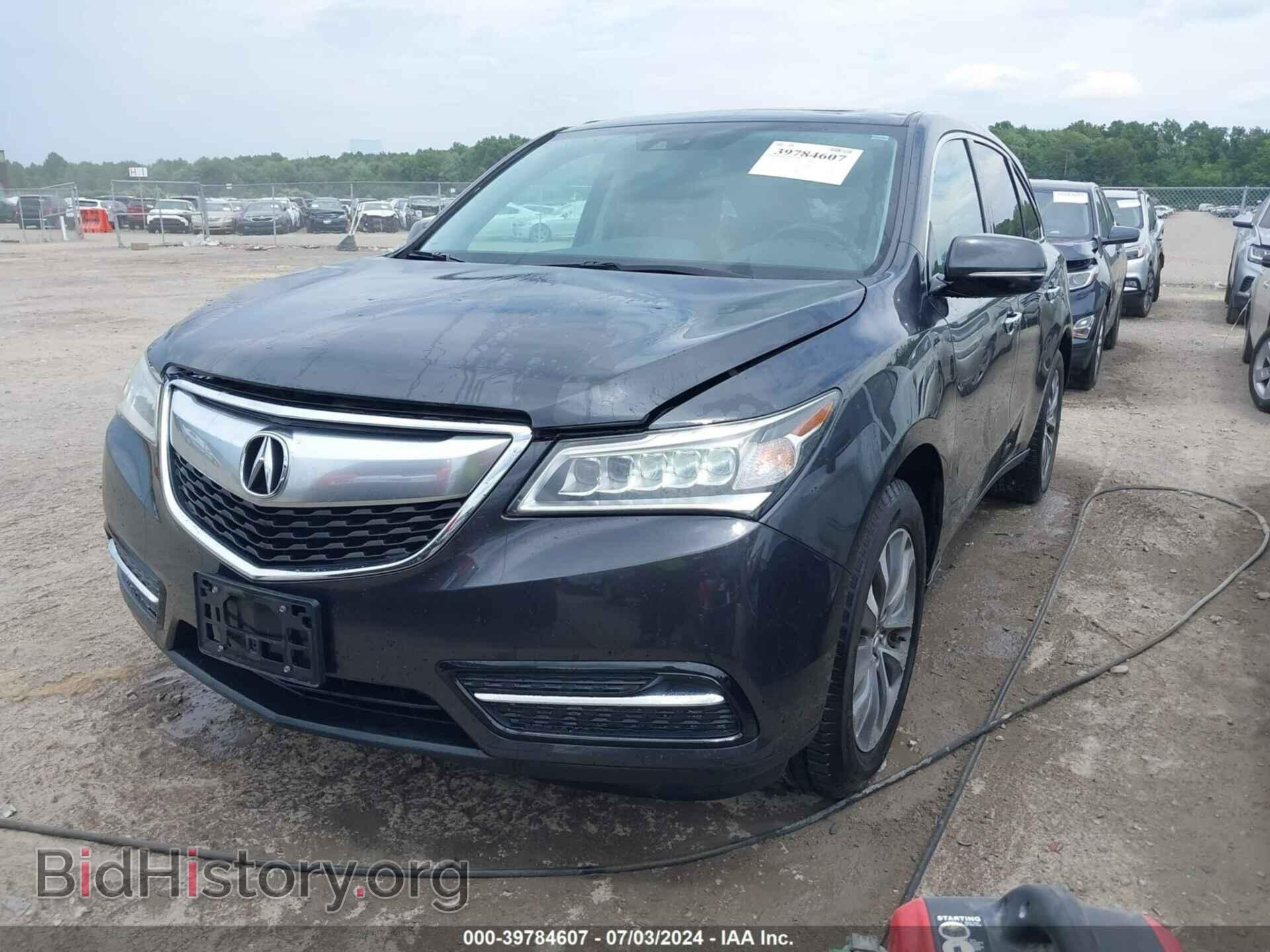2014 ACURA MDX - VIN: 5FRYD4H4XEB029552 - Фото 2