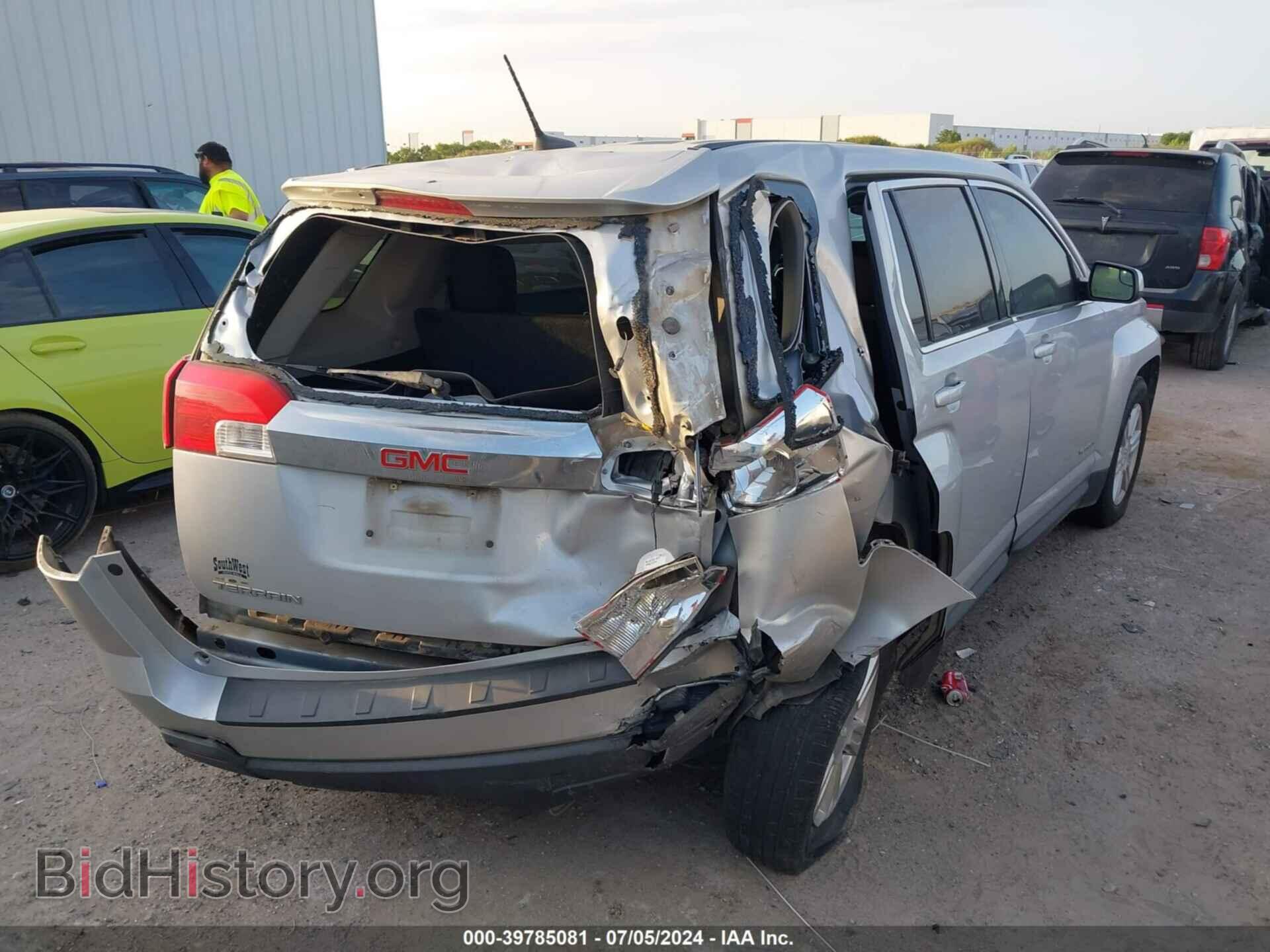 2014 GMC TERRAIN - VIN: 2GKALMEK2E6372066 - Фото 4