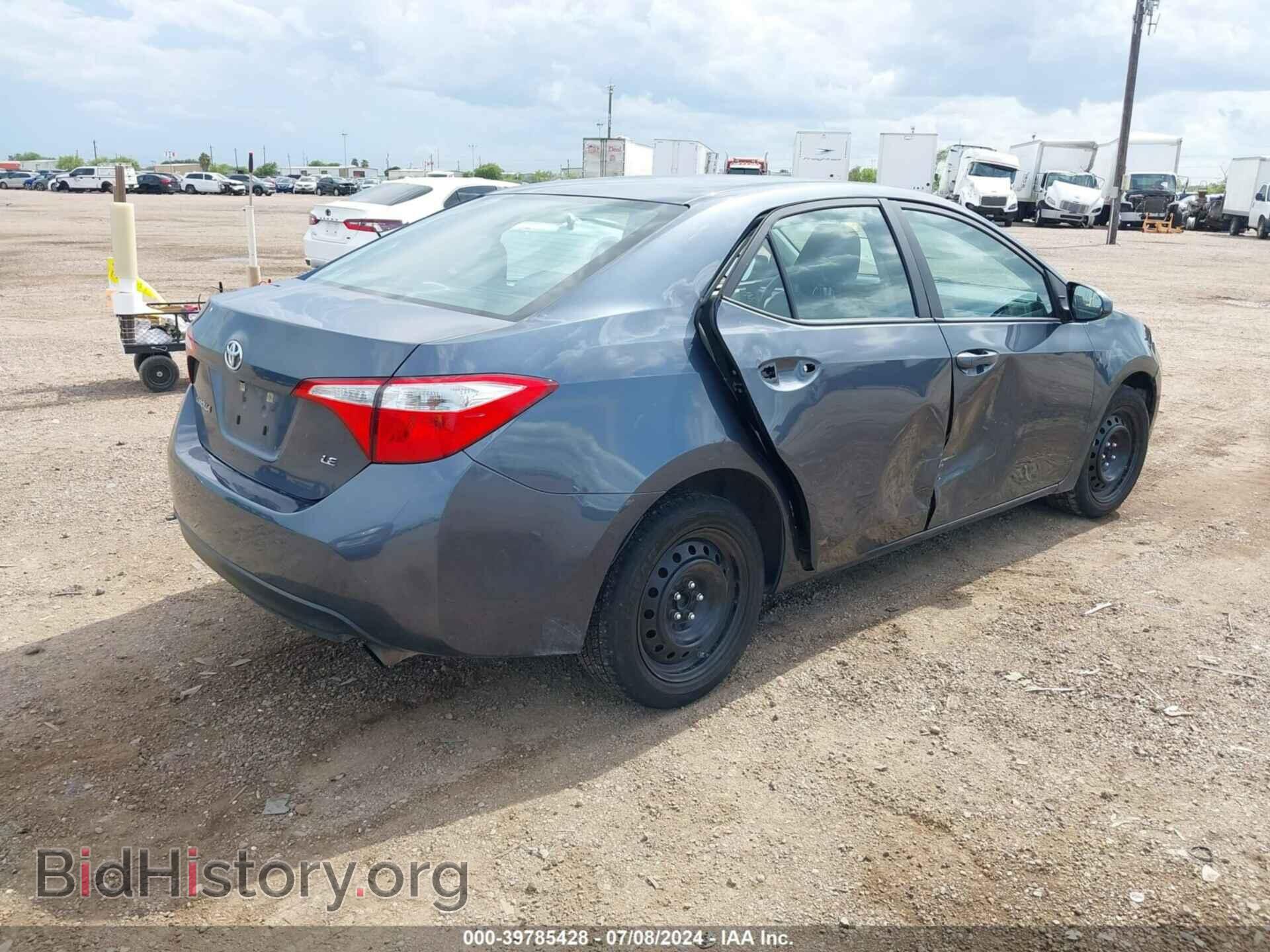 2014 TOYOTA COROLLA - VIN: 5YFBURHE9EP040852 - Фото 4