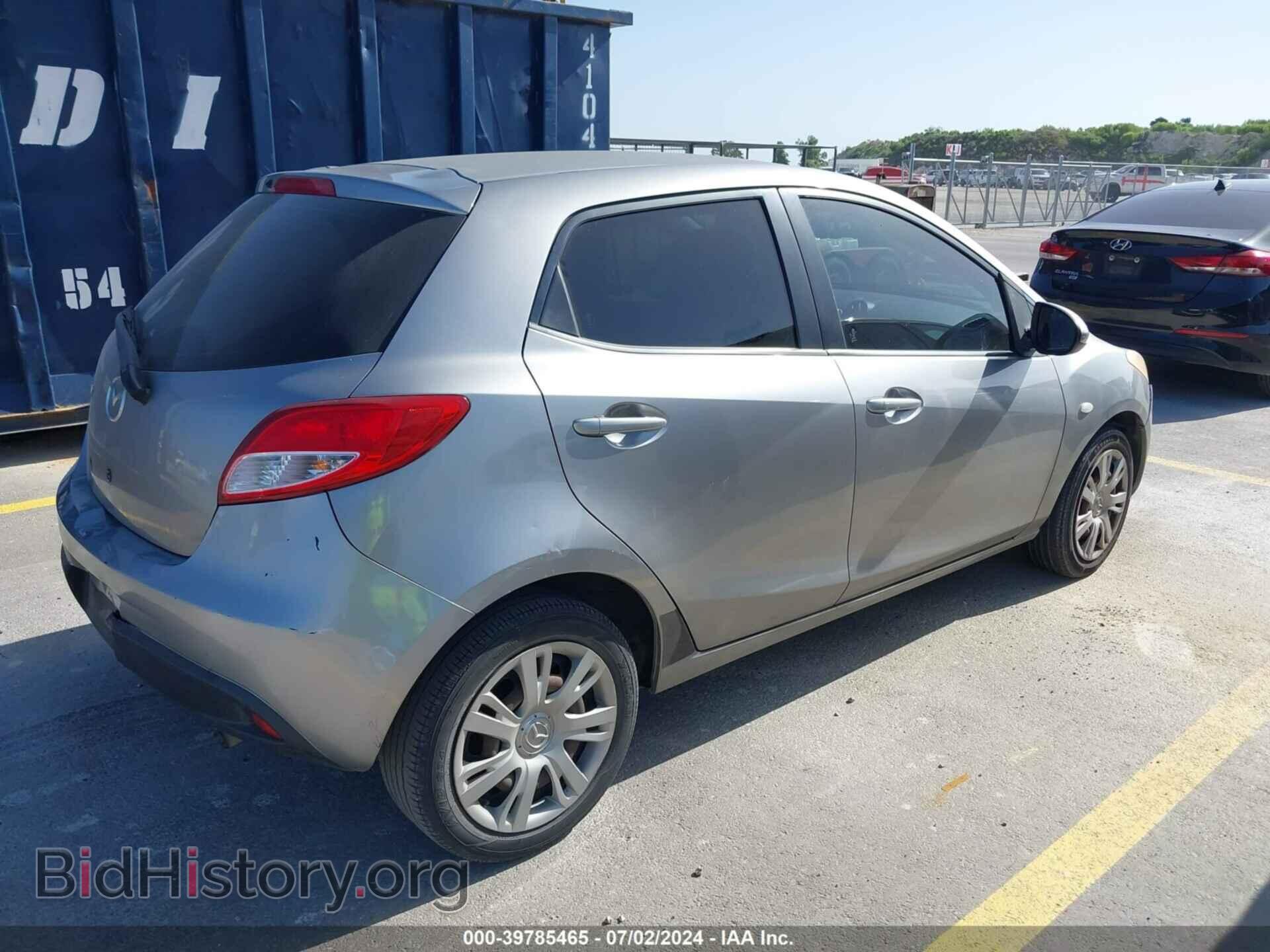 2014 MAZDA MAZDA2 - VIN: JM1DE1KY7E0178538 - Фото 4