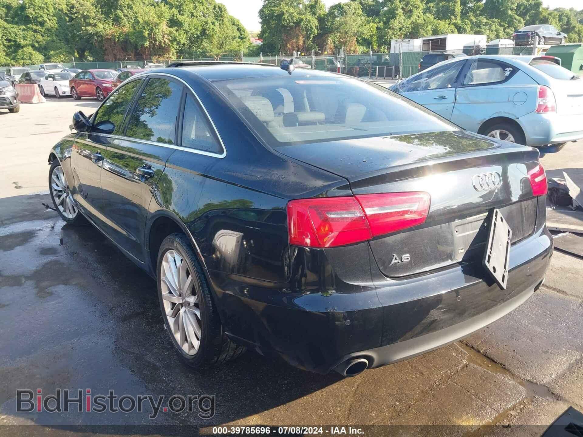 2014 AUDI A6 - VIN: WAUGFAFC0EN055351 - Фото 3