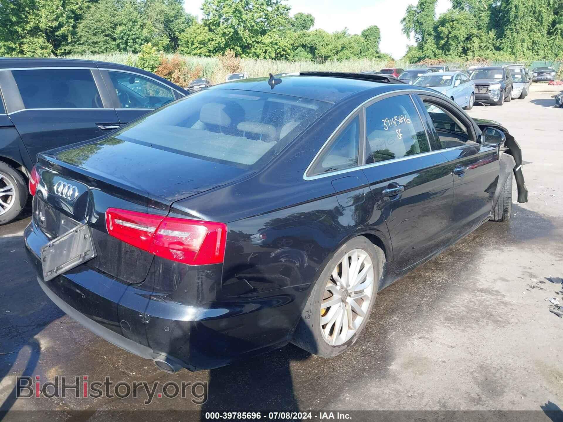 2014 AUDI A6 - VIN: WAUGFAFC0EN055351 - Фото 4
