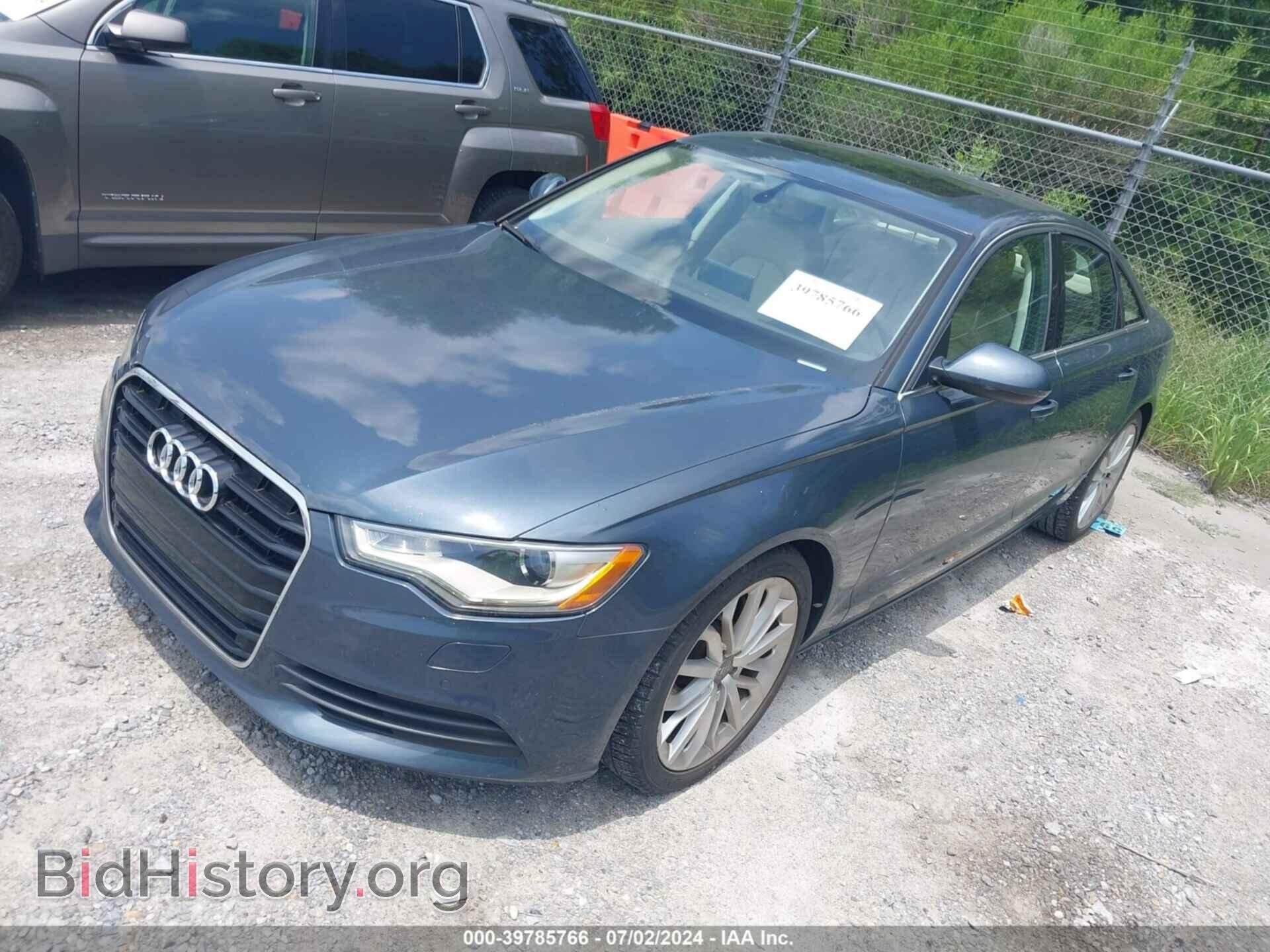 2012 AUDI A6 - VIN: WAUDFAFC6CN143417 - Фото 2