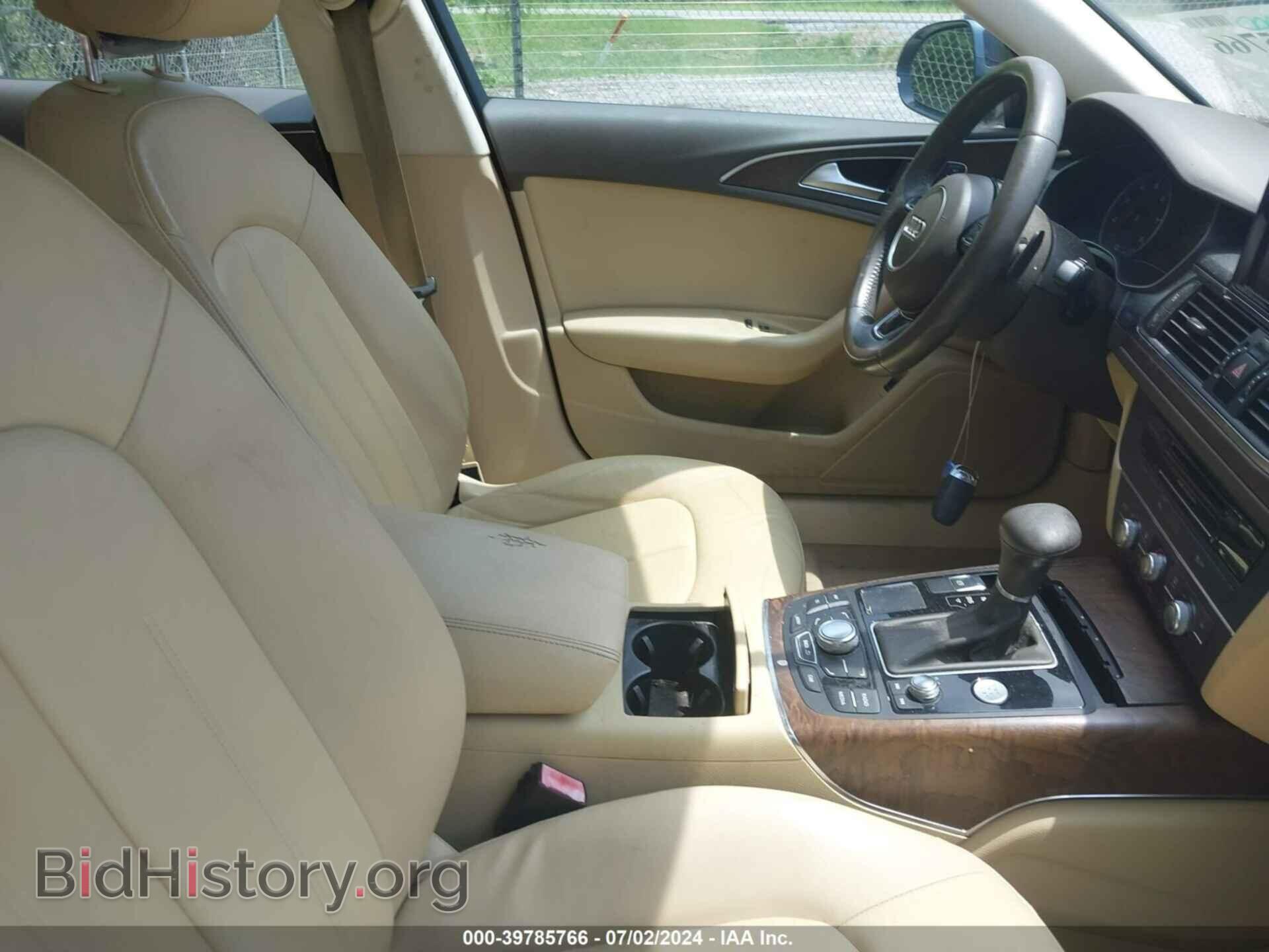 2012 AUDI A6 - VIN: WAUDFAFC6CN143417 - Фото 5