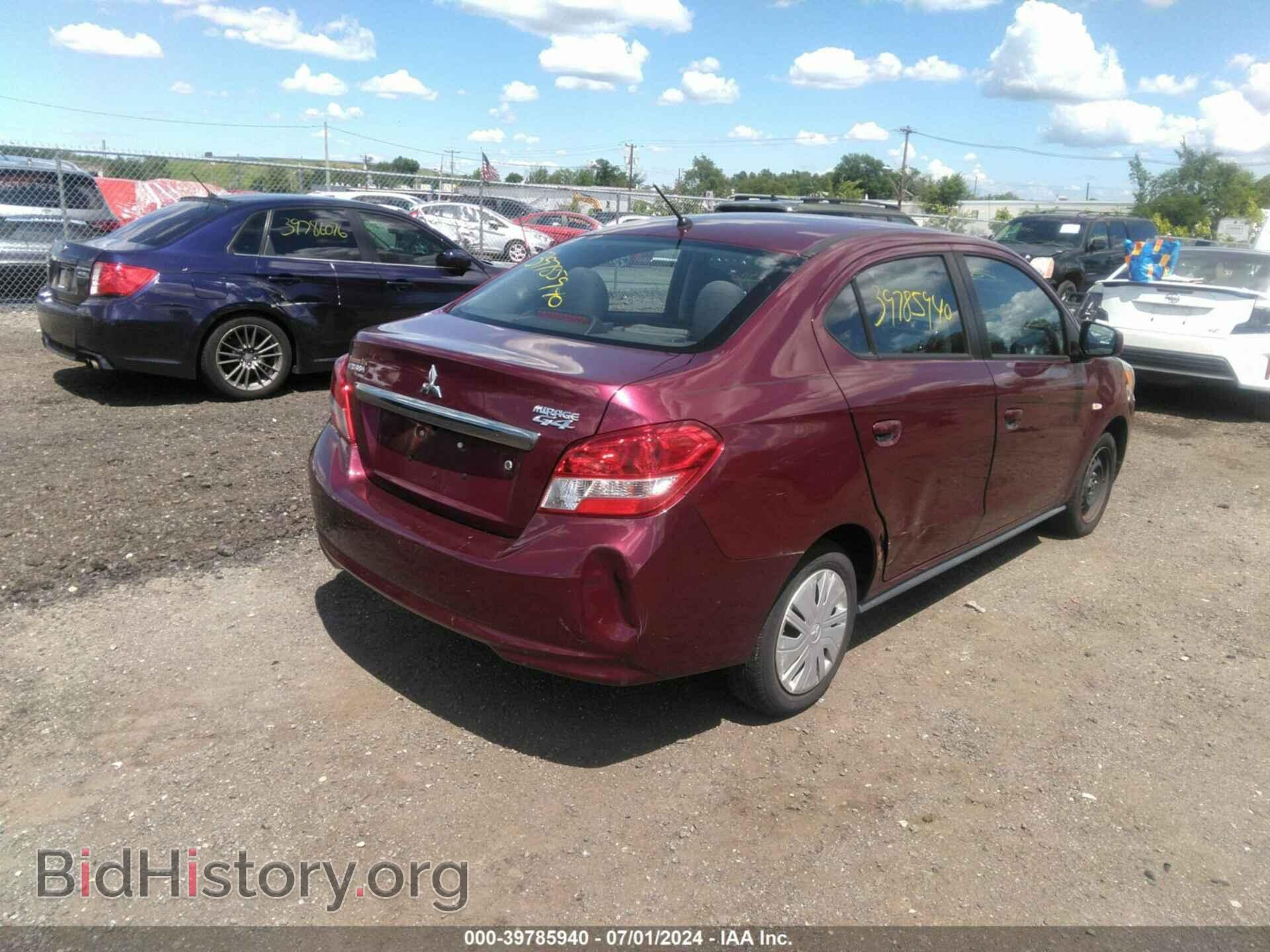 2019 MITSUBISHI MIRAGE G4 - VIN: ML32F3FJ9KHF14481 - Фото 4