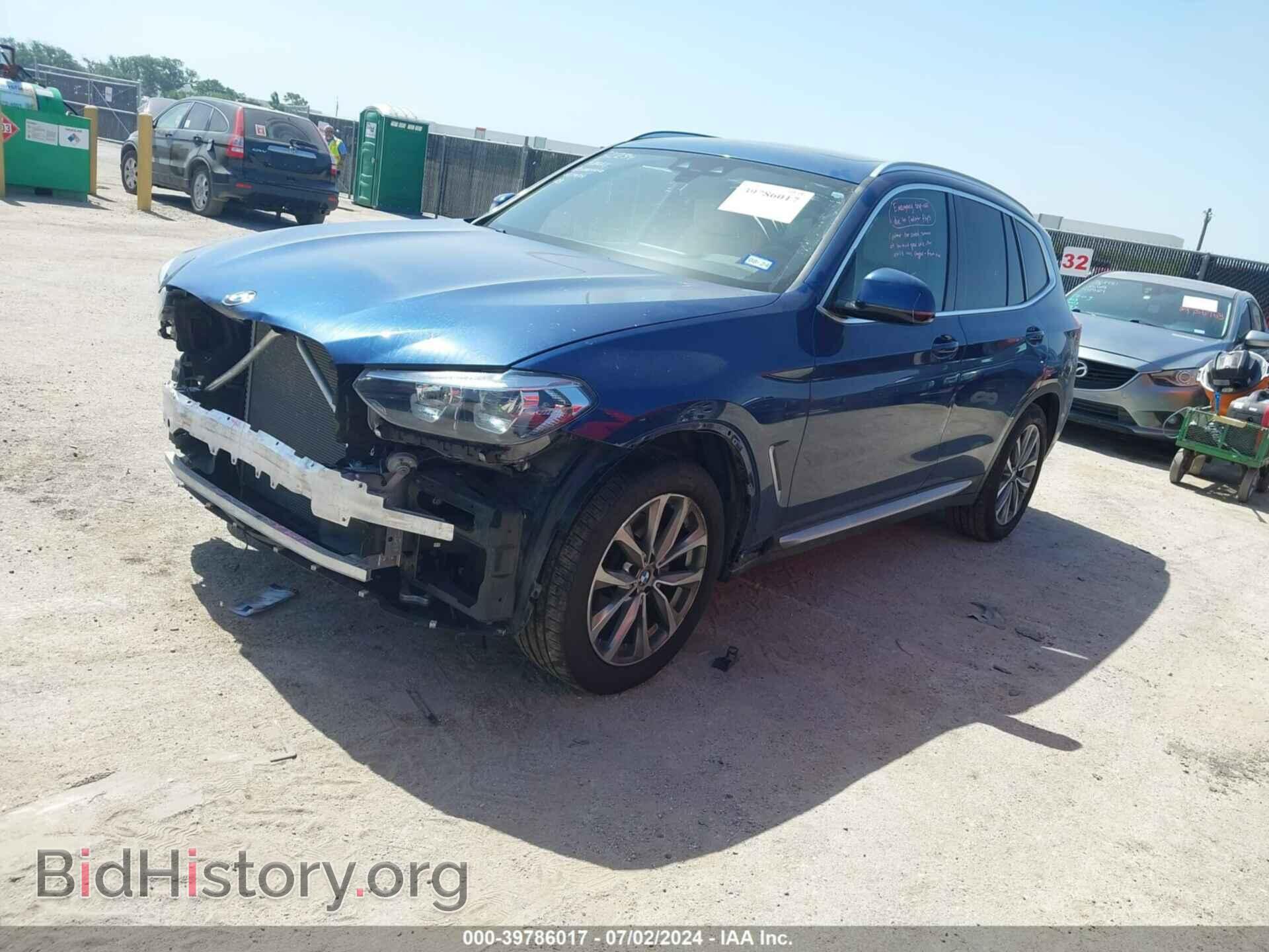 2019 BMW X3 - VIN: 5UXTR9C59KLE16632 - Фото 2