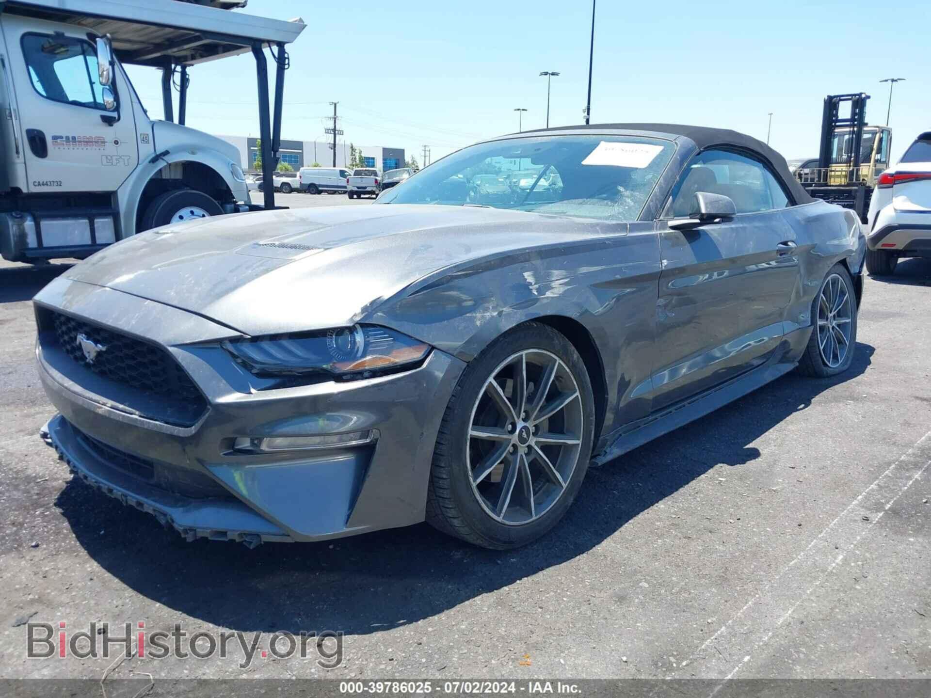 2019 FORD MUSTANG - VIN: 1FATP8UH3K5178844 - Фото 2