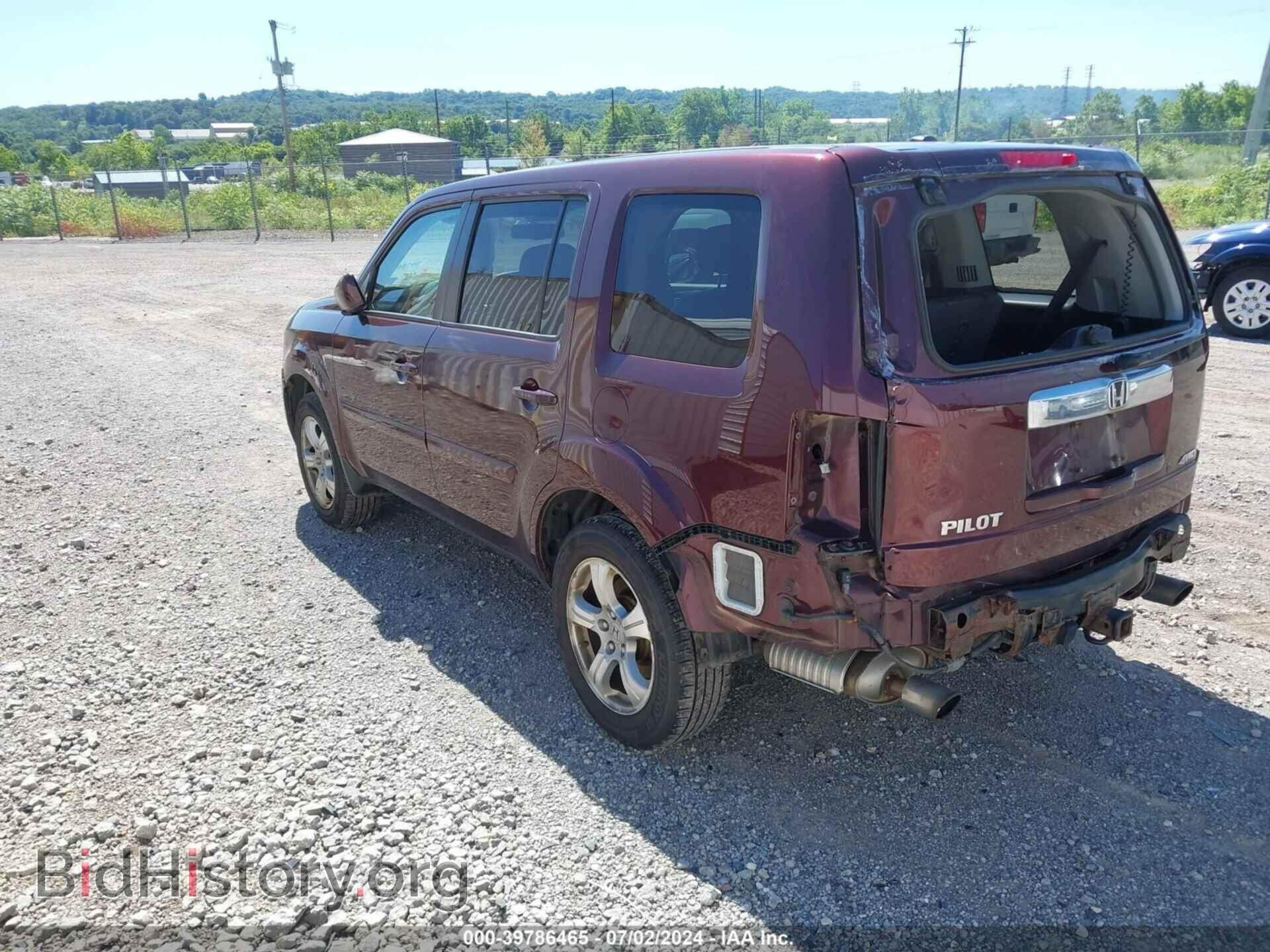 2013 HONDA PILOT - VIN: 5FNYF4H59DB026676 - Фото 3