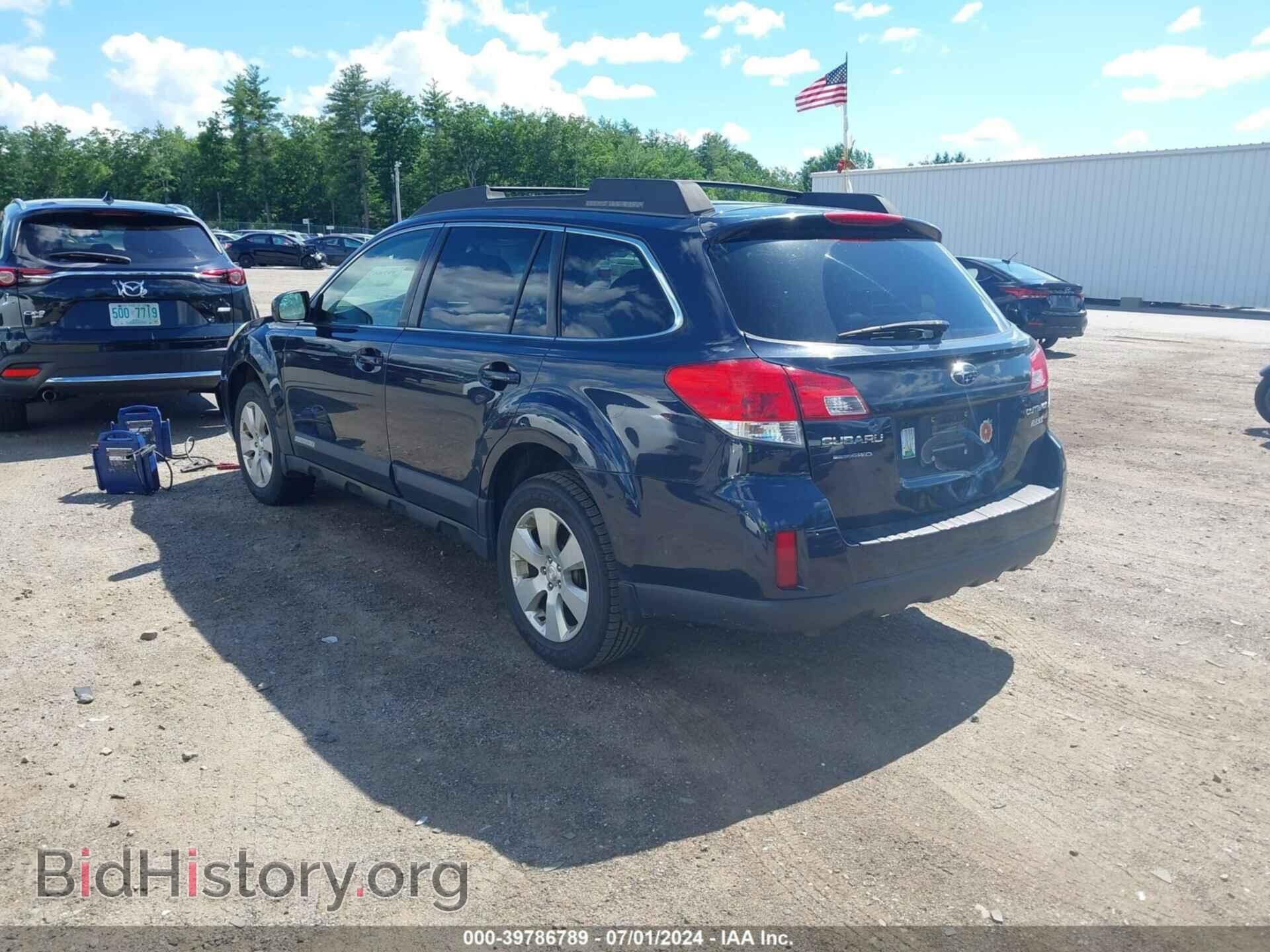 2012 SUBARU OUTBACK - VIN: 4S4BRBCC8C3220629 - Фото 3