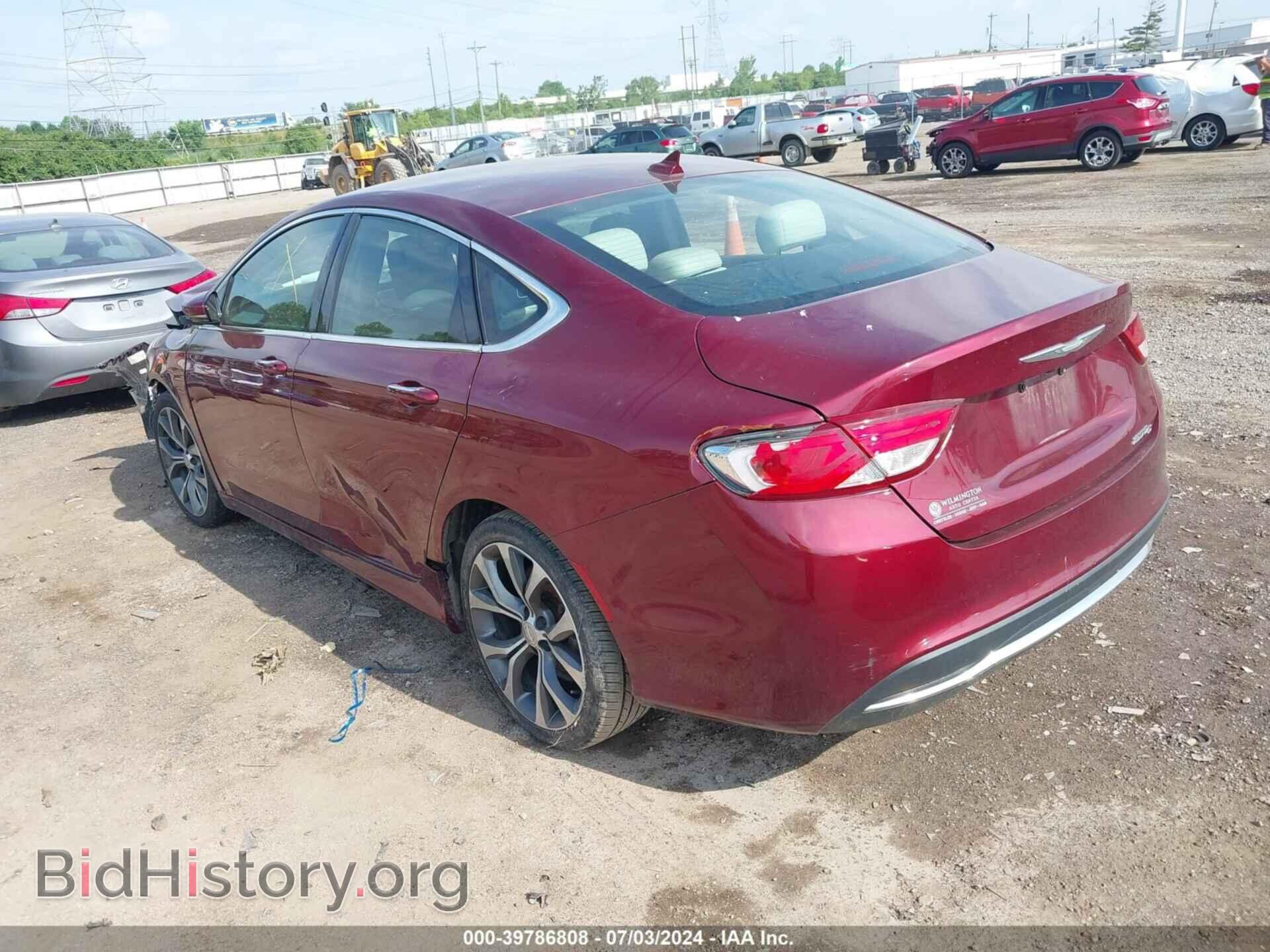 2015 CHRYSLER 200 - VIN: 1C3CCCCB1FN520761 - Photo 3