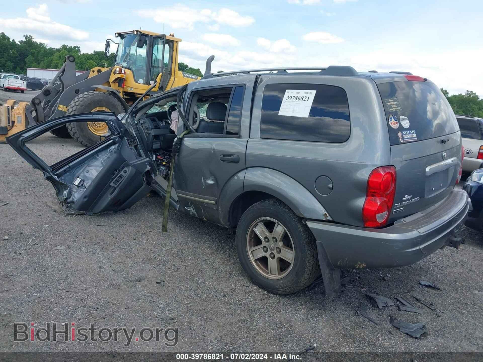 2006 DODGE DURANGO - VIN: 1D4HB582X6F164803 - Фото 3