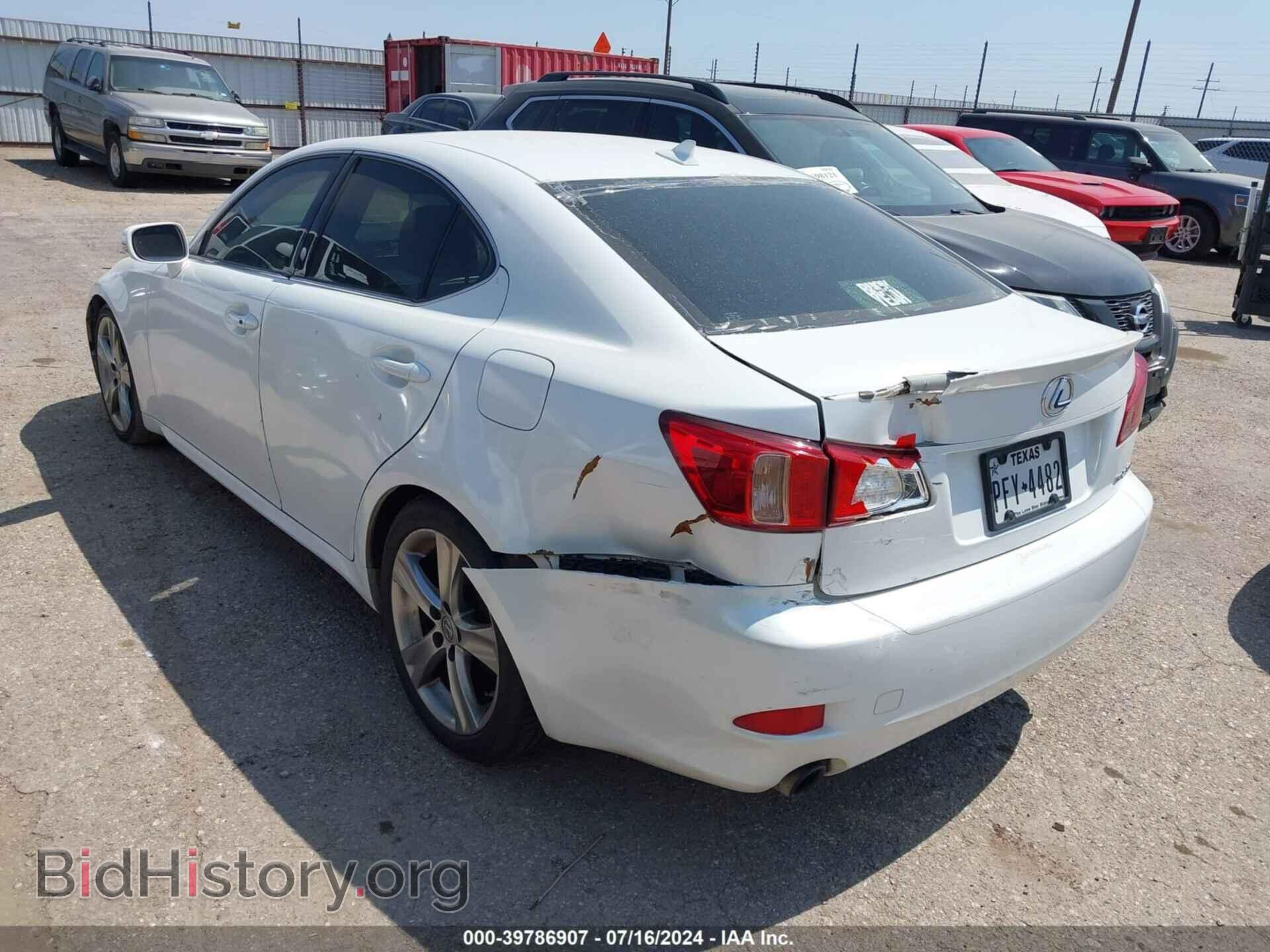2012 LEXUS IS 250 - VIN: JTHBF5C24C5180557 - Фото 3