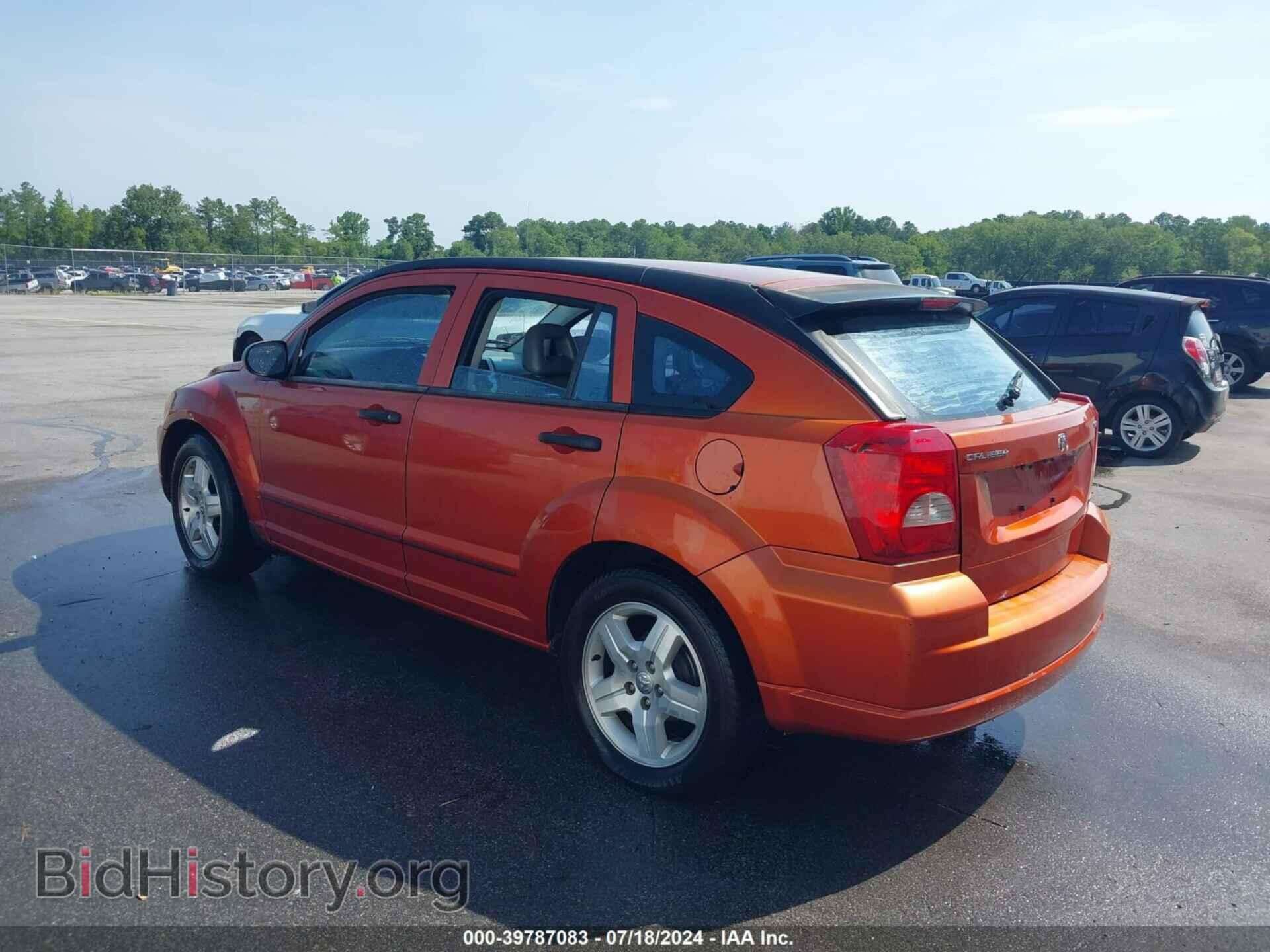 2007 DODGE CALIBER - VIN: 1B3HB48B97D149456 - Фото 3