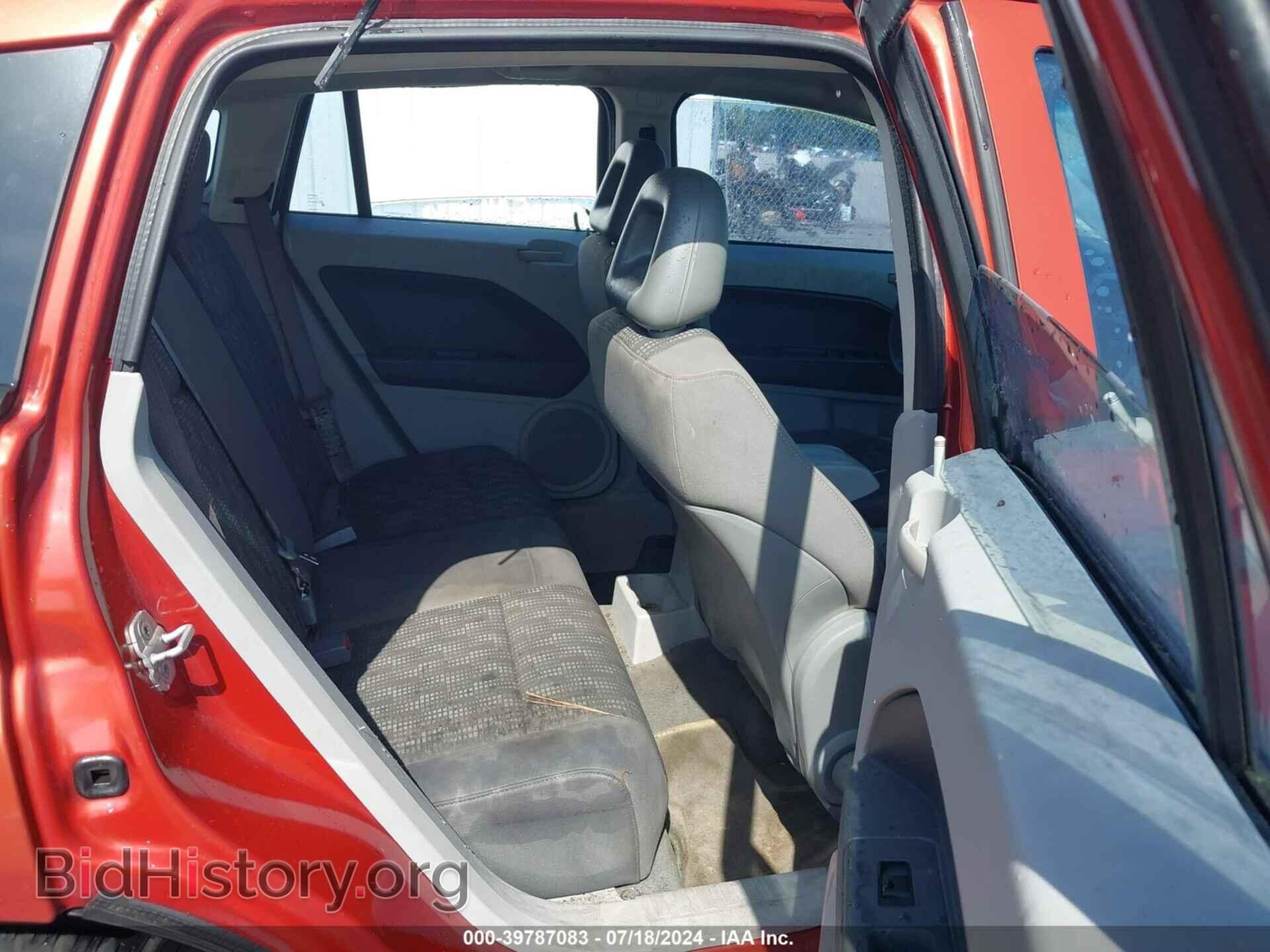 2007 DODGE CALIBER - VIN: 1B3HB48B97D149456 - Фото 8