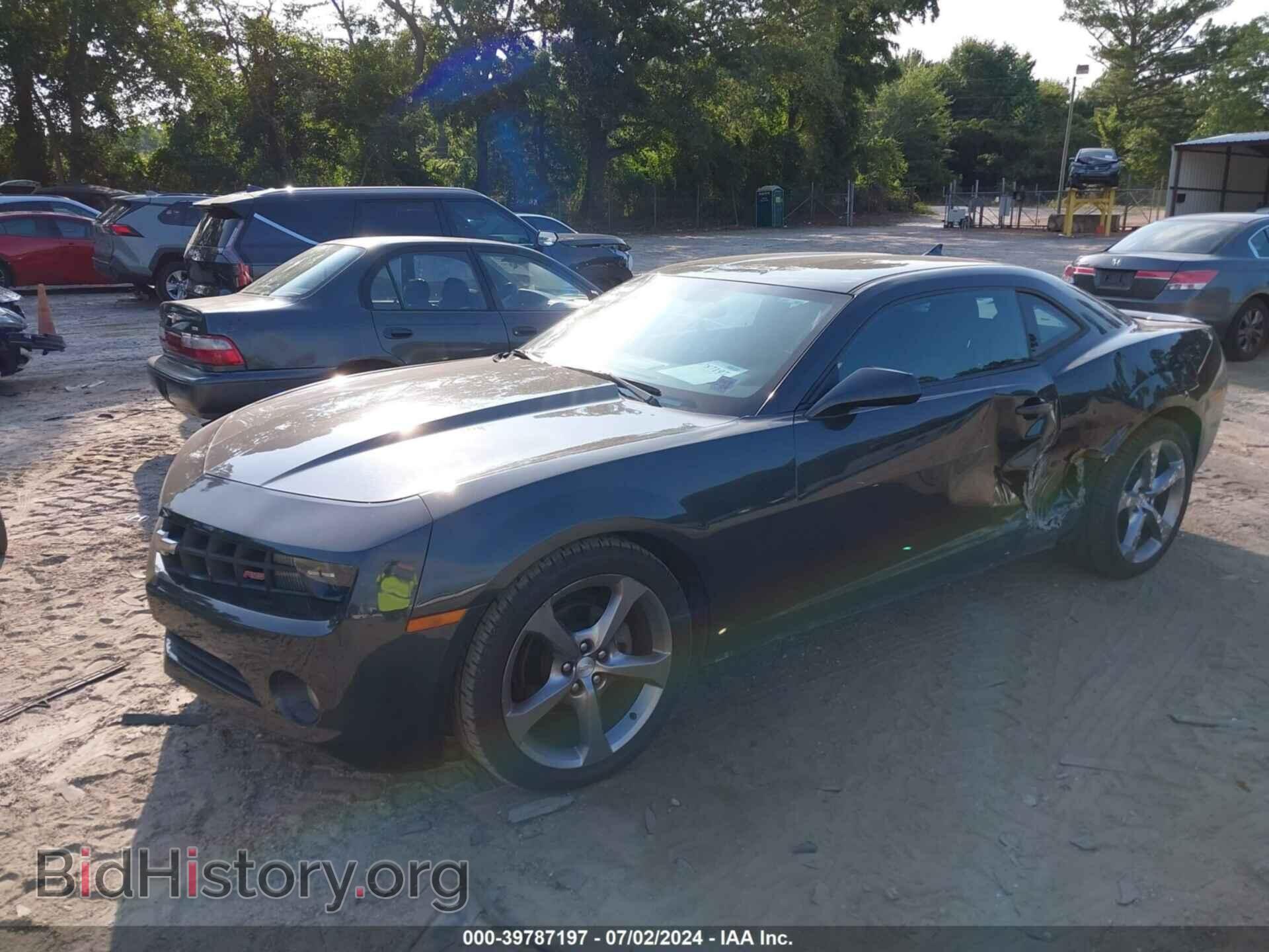 2013 CHEVROLET CAMARO - VIN: 2G1FB1E32D9144022 - Фото 2