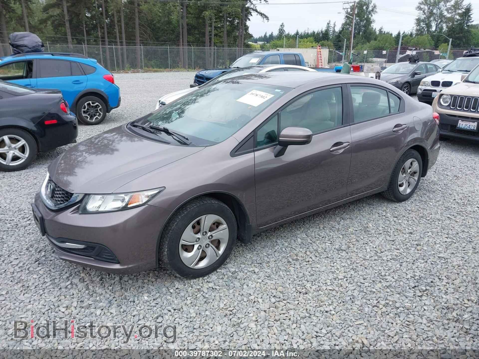 2014 HONDA CIVIC - VIN: 19XFB2F50EE263736 - Фото 2