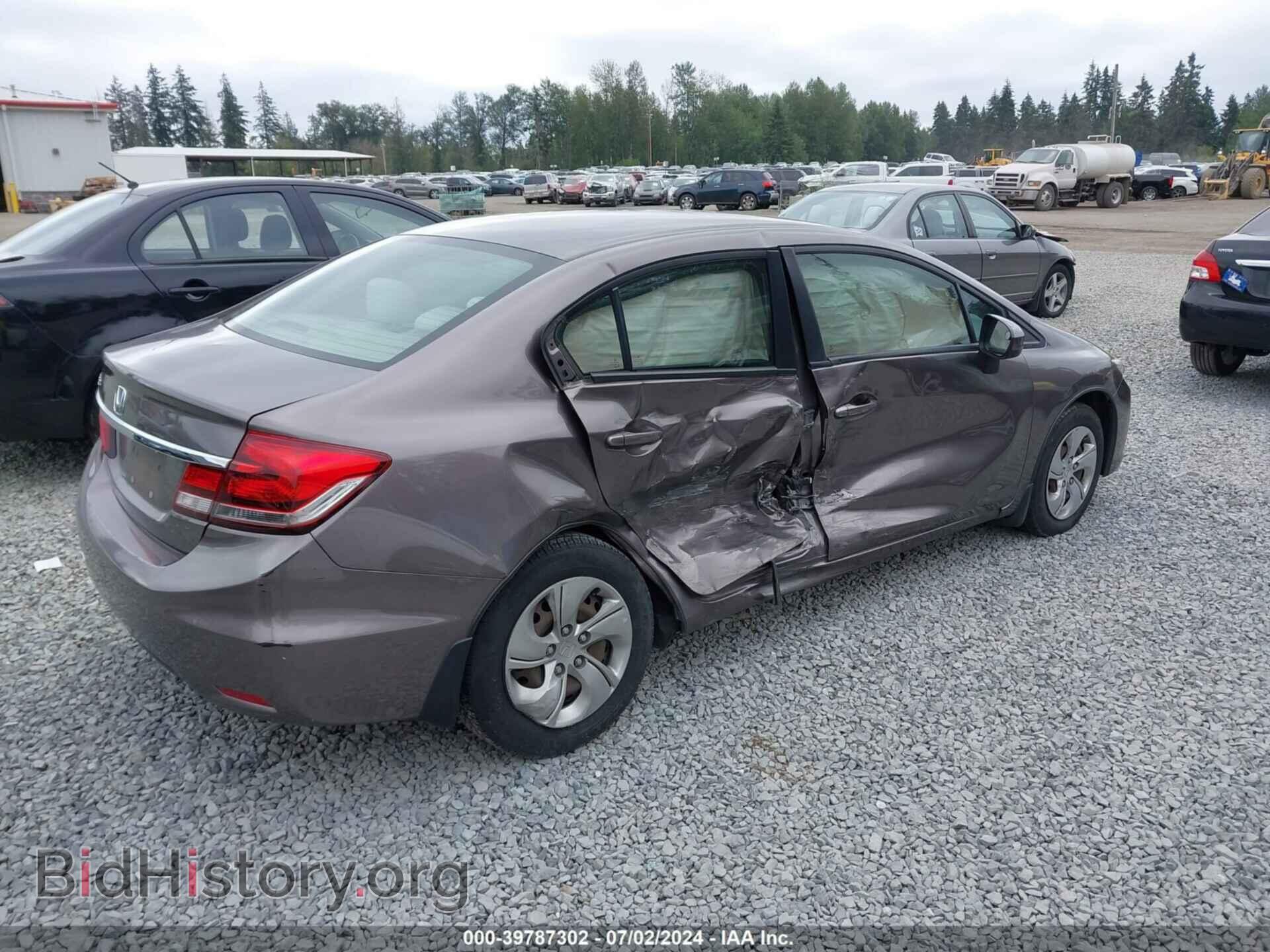 2014 HONDA CIVIC - VIN: 19XFB2F50EE263736 - Фото 4