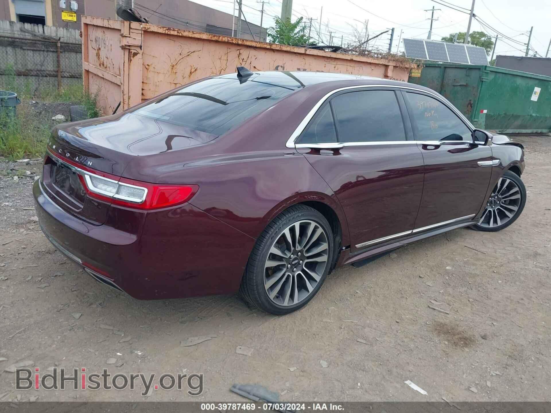 2019 LINCOLN CONTINENTAL - VIN: 1LN6L9TK9K5607602 - Фото 4