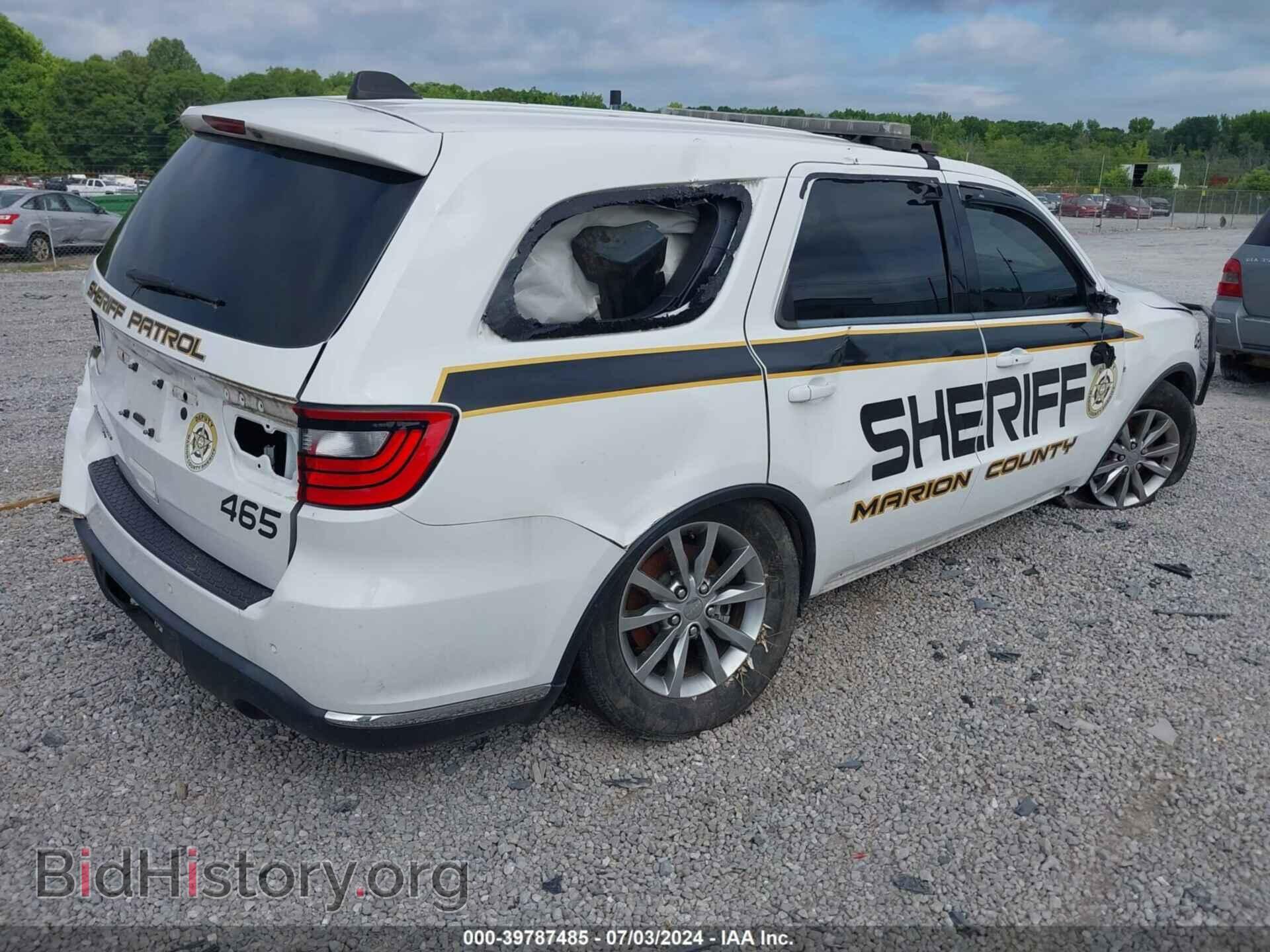 2018 DODGE DURANGO - VIN: 1C4RDJFG3JC496465 - Фото 4