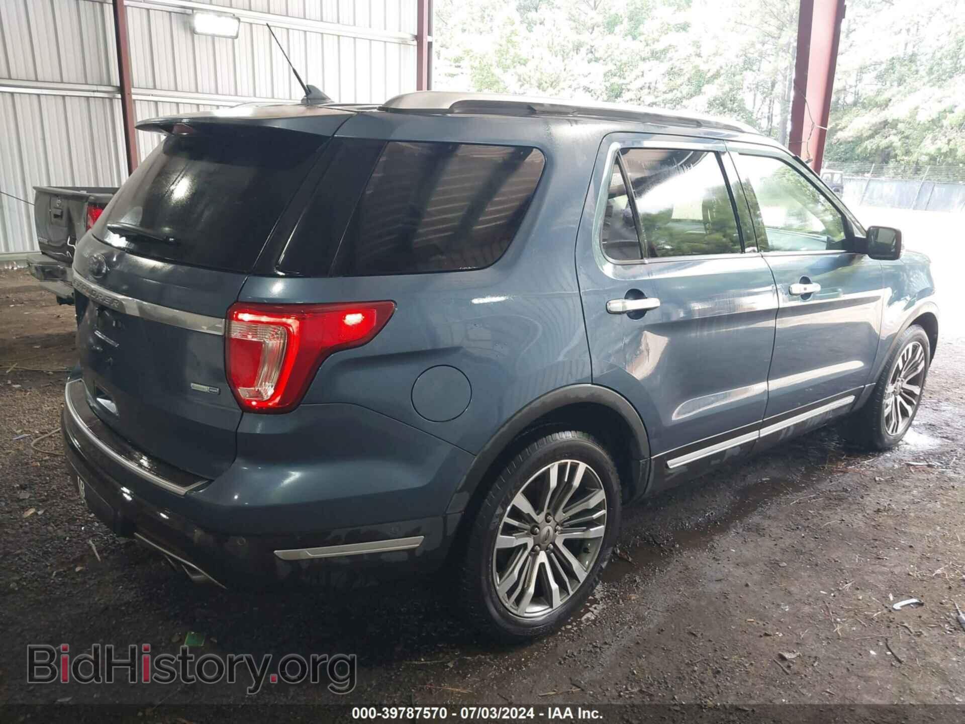 2018 FORD EXPLORER - VIN: 1FM5K8HT1JGA52612 - Фото 4