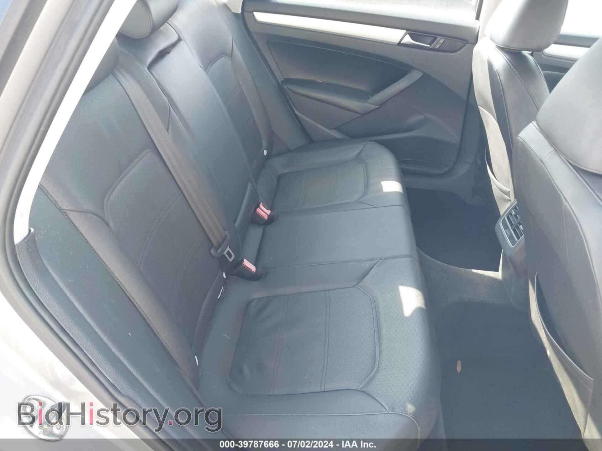 2013 VOLKSWAGEN PASSAT - VIN: 1VWBP7A31DC058917 - Фото 8