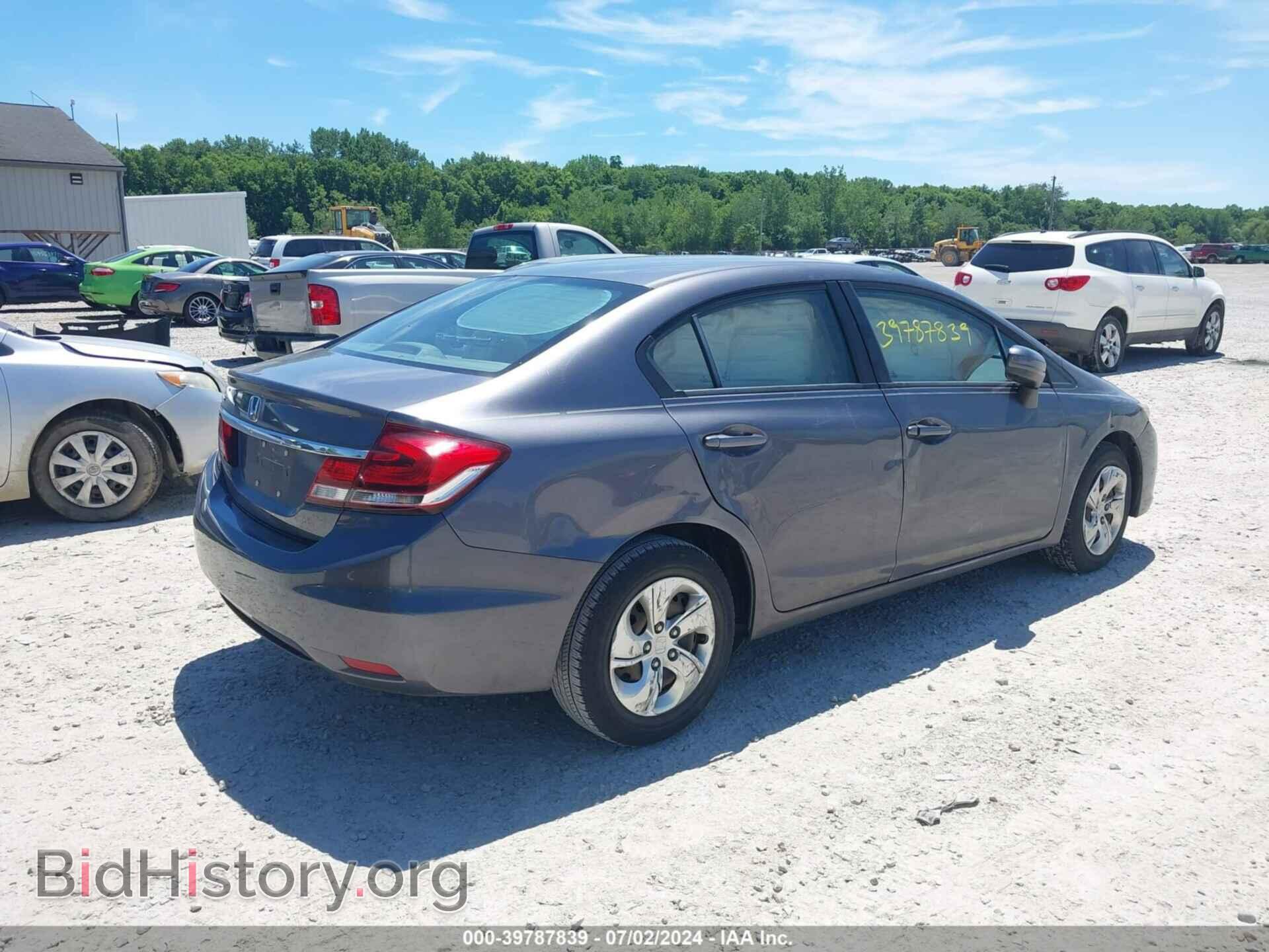 2014 HONDA CIVIC - VIN: 19XFB2F58EE004640 - Photo 4