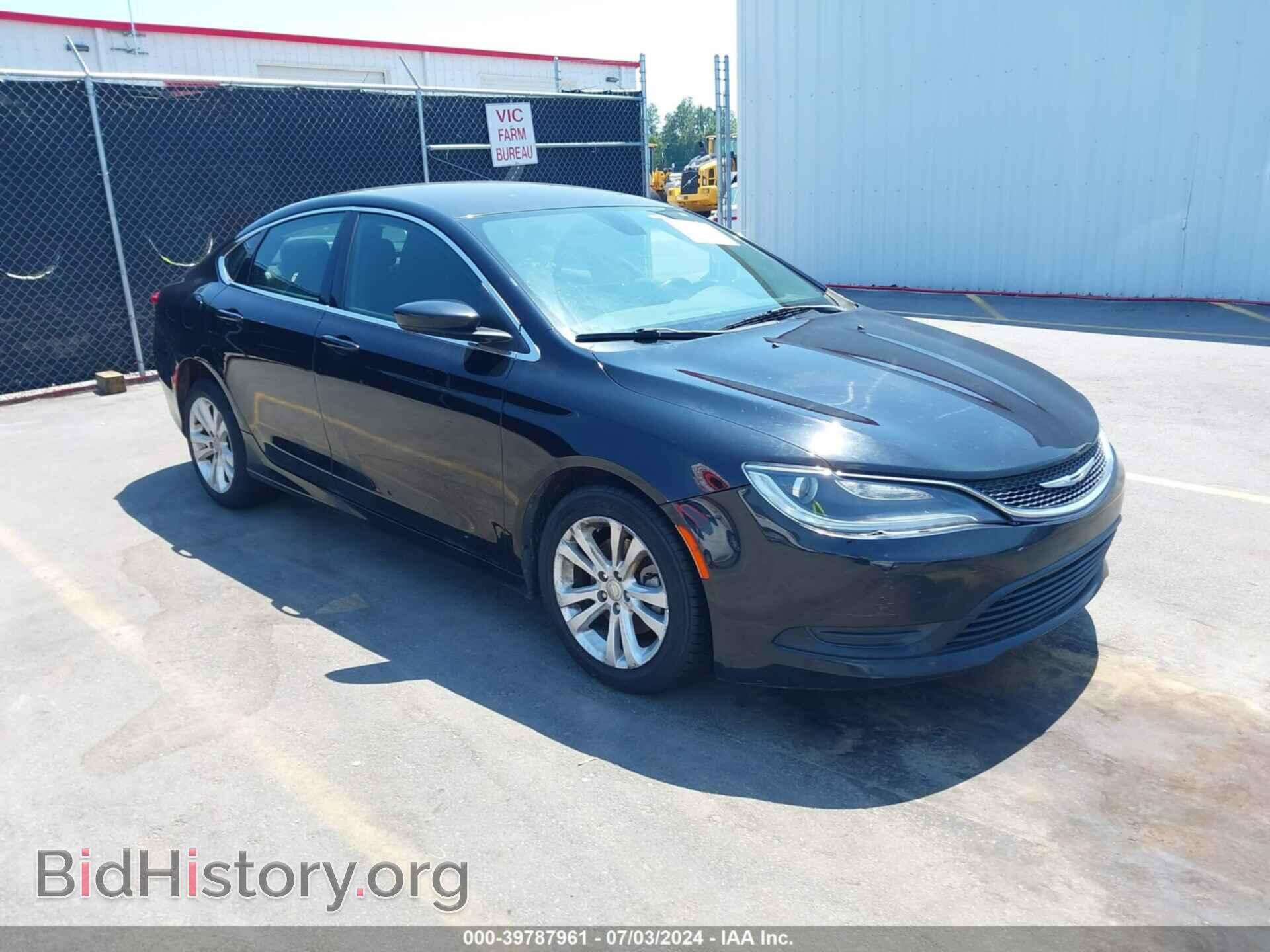 Фотография 1C3CCCFB4GN188182 - CHRYSLER 200 2016