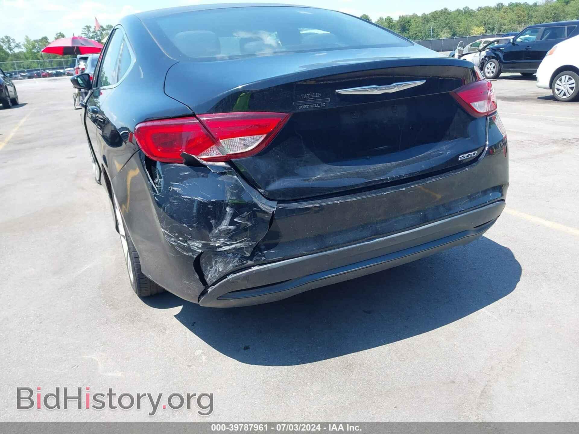 2016 CHRYSLER 200 - VIN: 1C3CCCFB4GN188182 - Фото 6