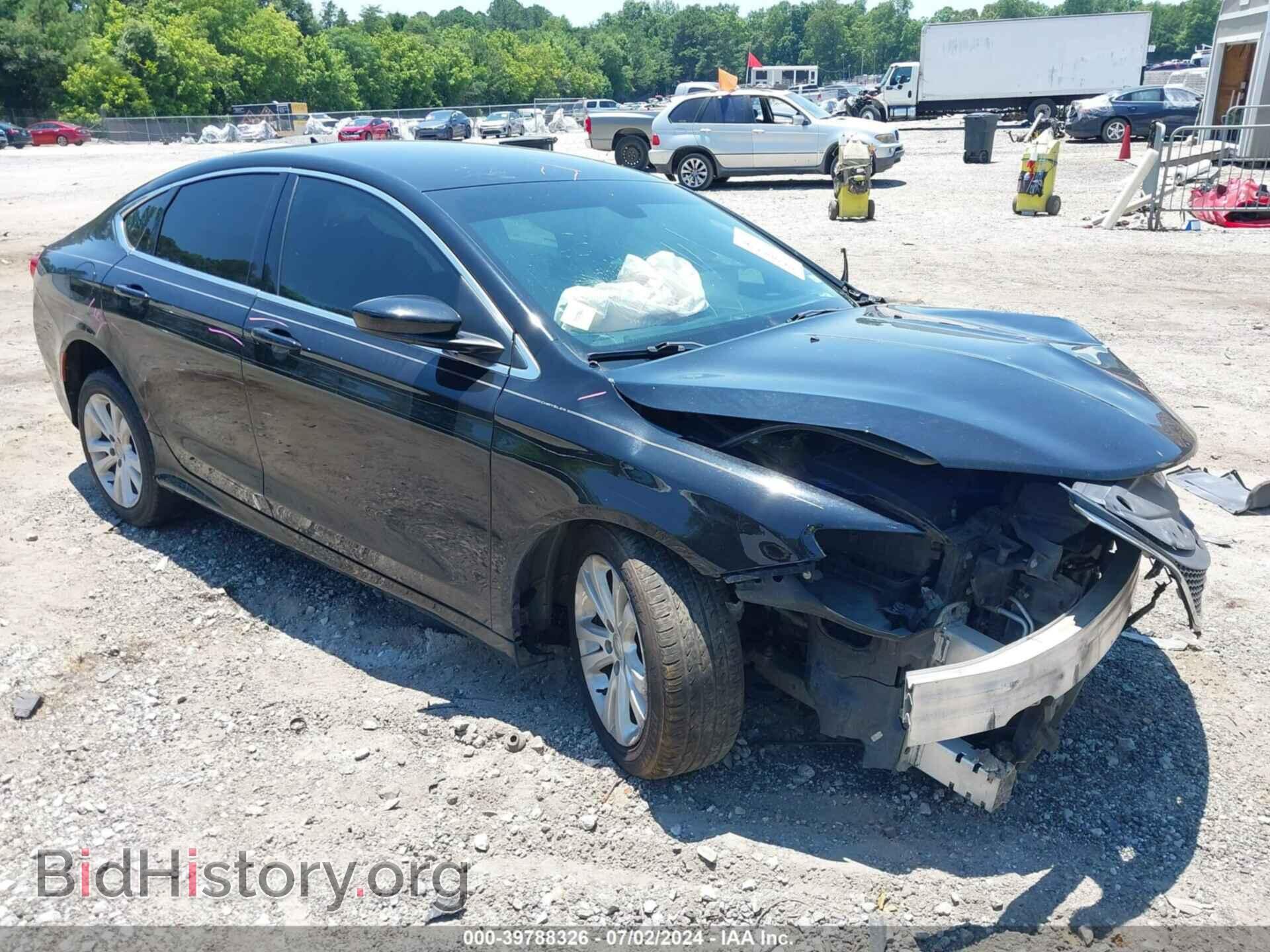 Фотография 1C3CCCAB2GN167127 - CHRYSLER 200 2016