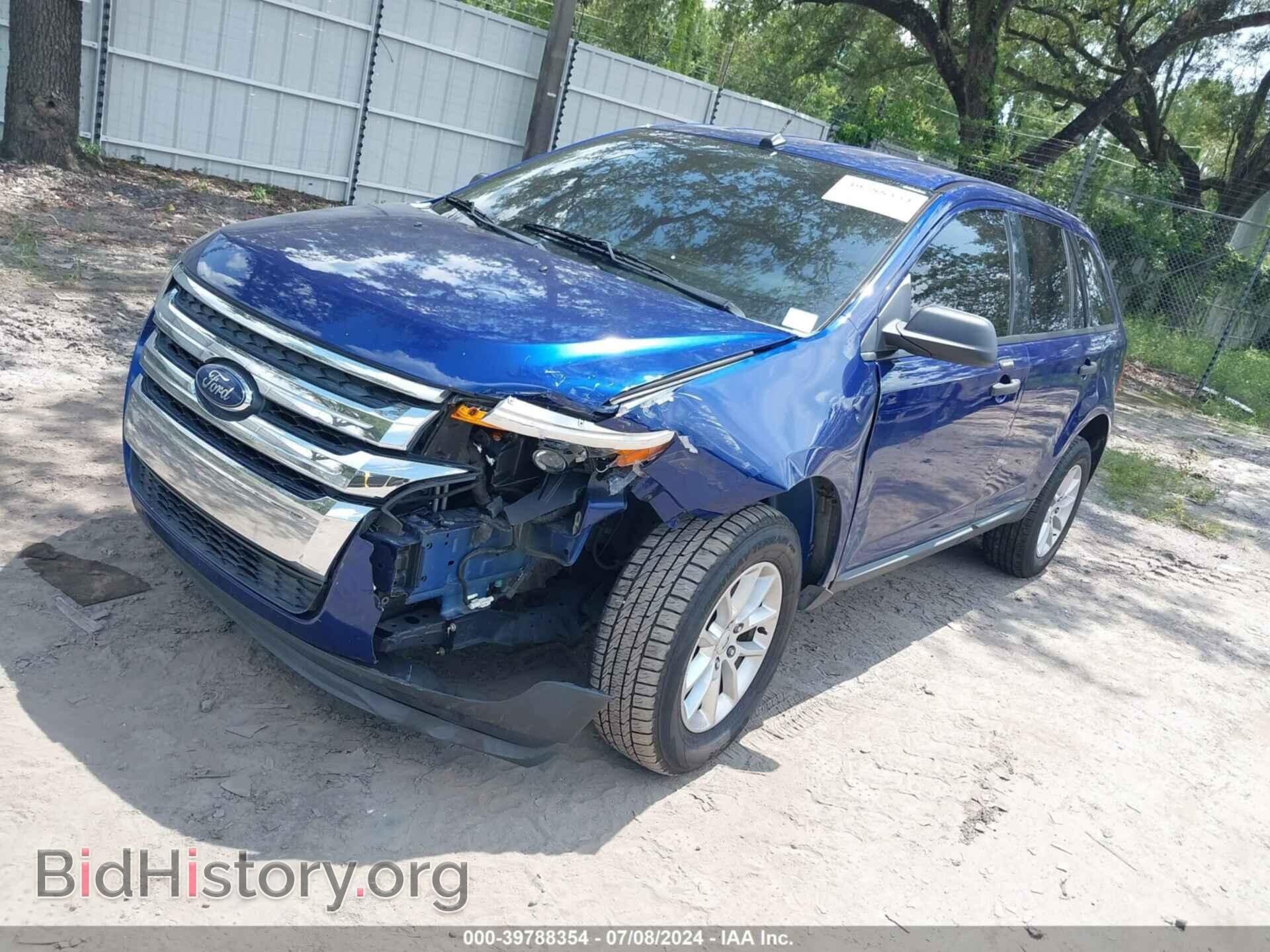 2013 FORD EDGE - VIN: 2FMDK3GC0DBE36571 - Photo 2