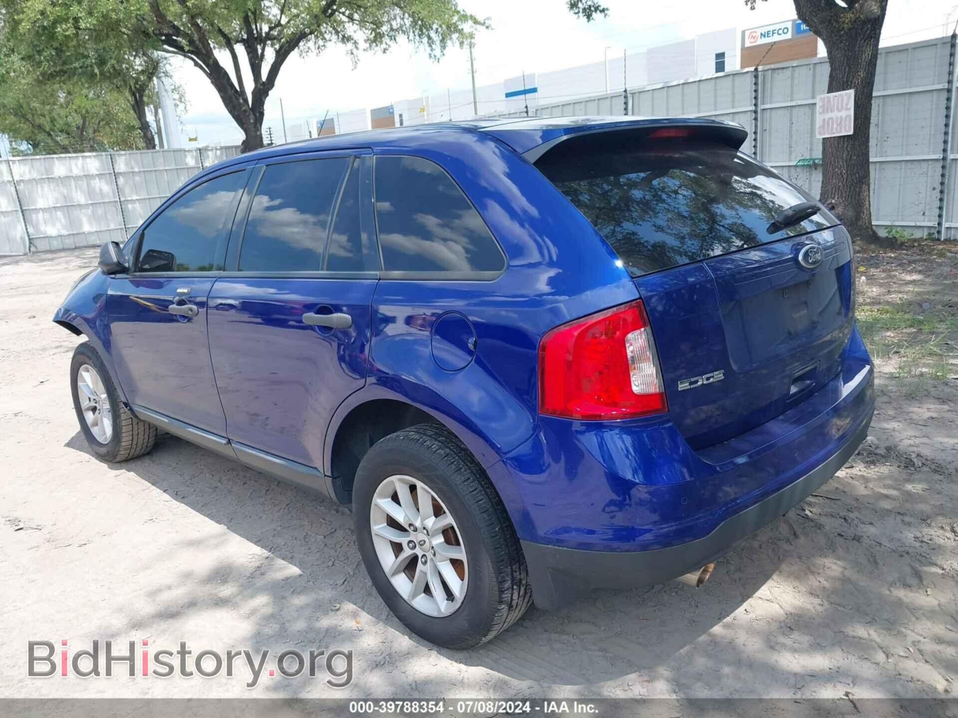 2013 FORD EDGE - VIN: 2FMDK3GC0DBE36571 - Photo 3