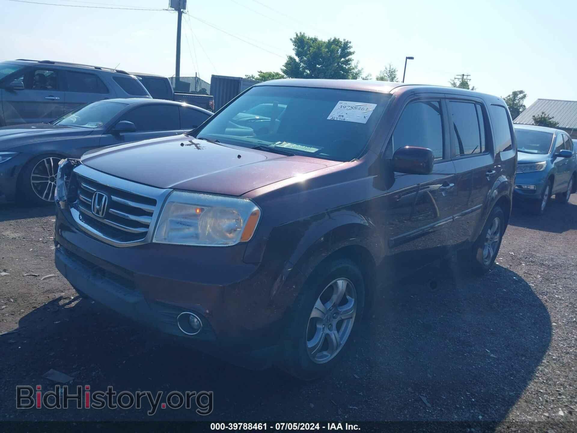 2012 HONDA PILOT - VIN: 5FNYF4H5XCB073813 - Фото 2
