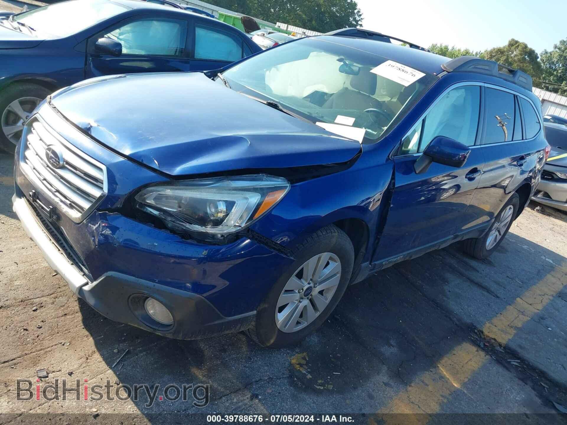 2016 SUBARU OUTBACK - VIN: 4S4BSBCC7G3232555 - Фото 2